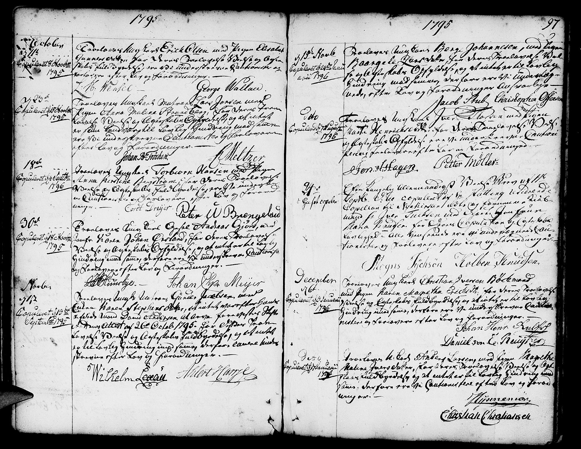 Nykirken Sokneprestembete, AV/SAB-A-77101/H/Haa/L0008: Parish register (official) no. A 8, 1776-1814, p. 97