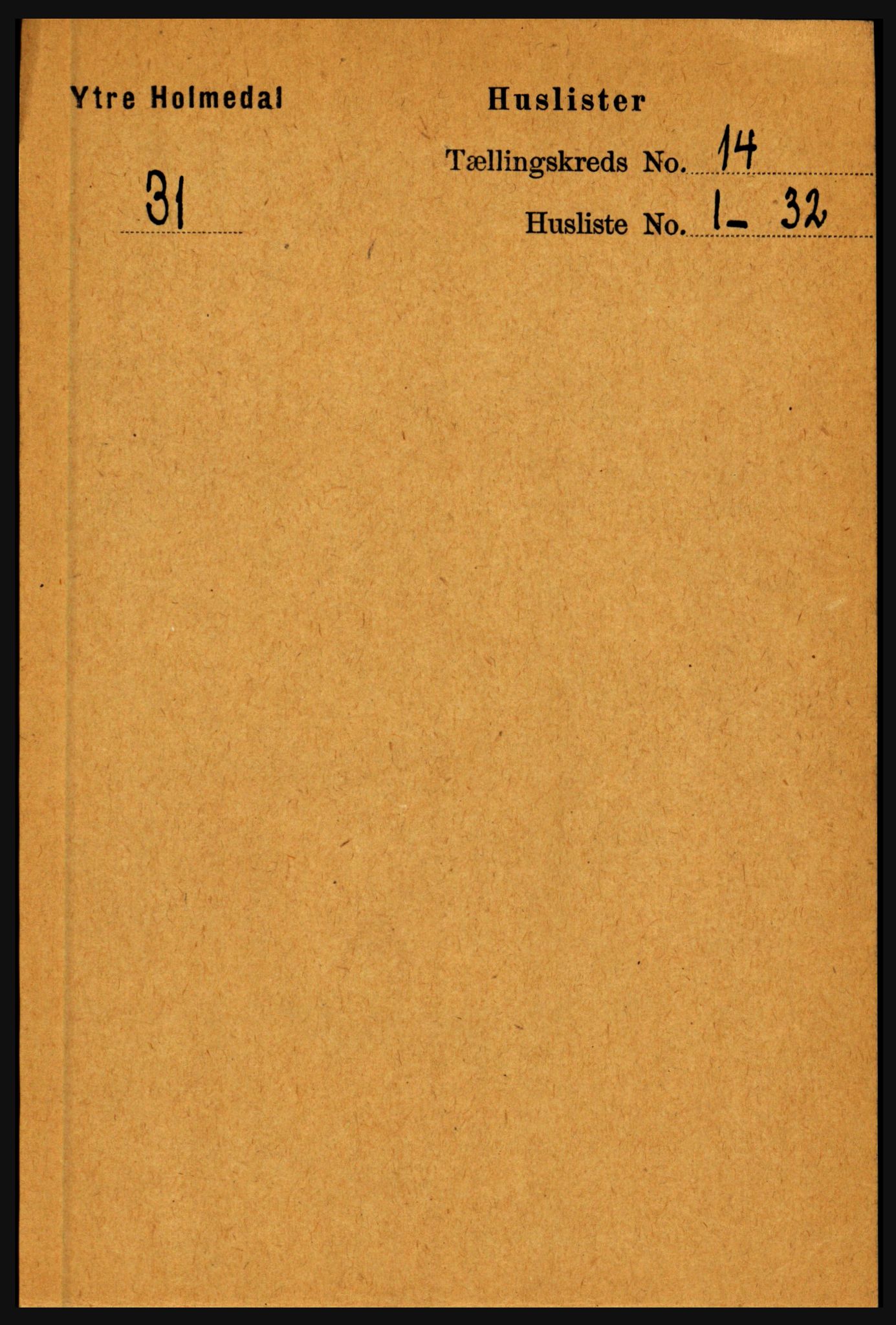 RA, 1891 census for 1429 Ytre Holmedal, 1891, p. 3757