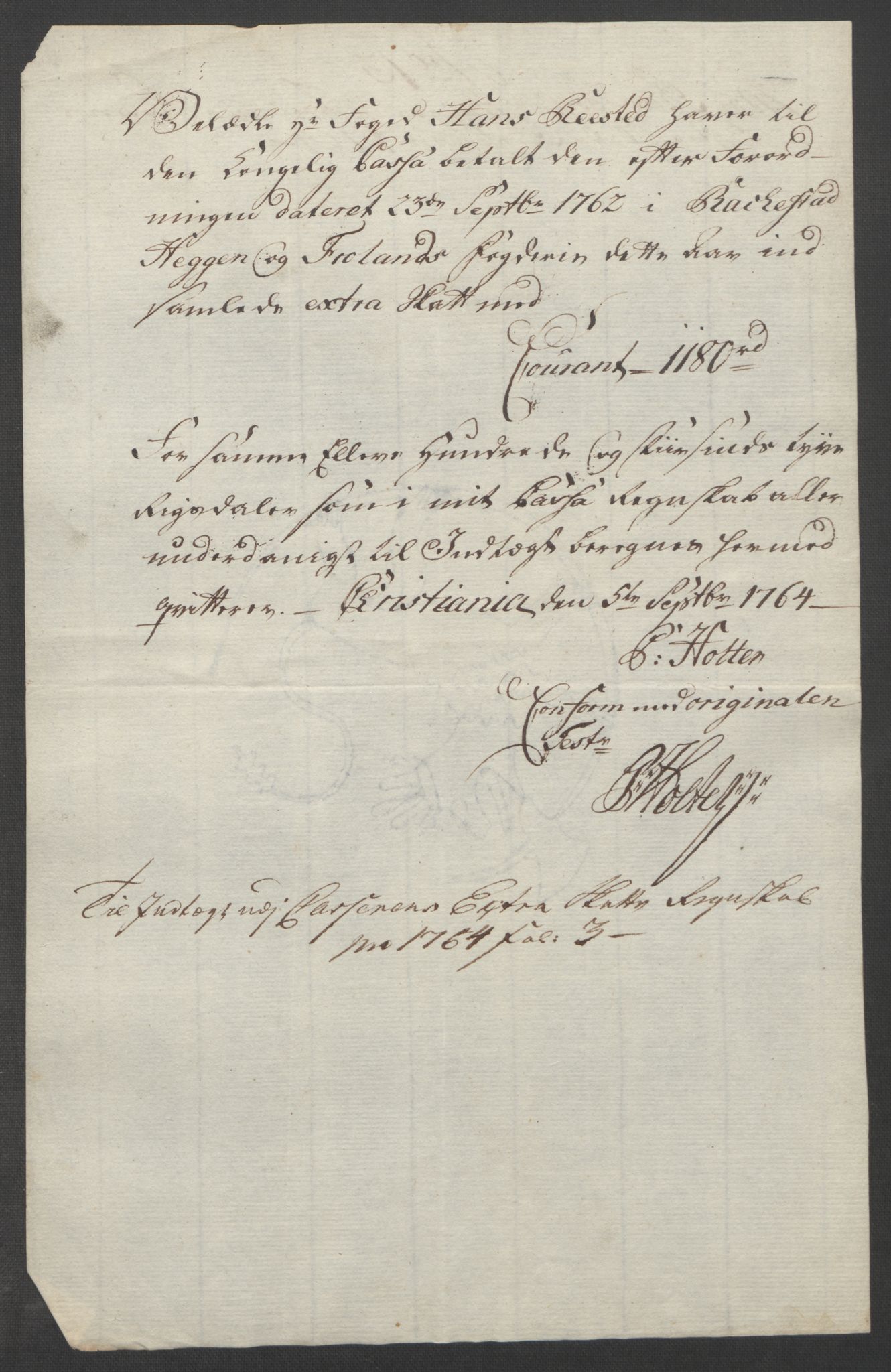 Rentekammeret inntil 1814, Reviderte regnskaper, Fogderegnskap, AV/RA-EA-4092/R07/L0413: Ekstraskatten Rakkestad, Heggen og Frøland, 1762-1772, p. 261