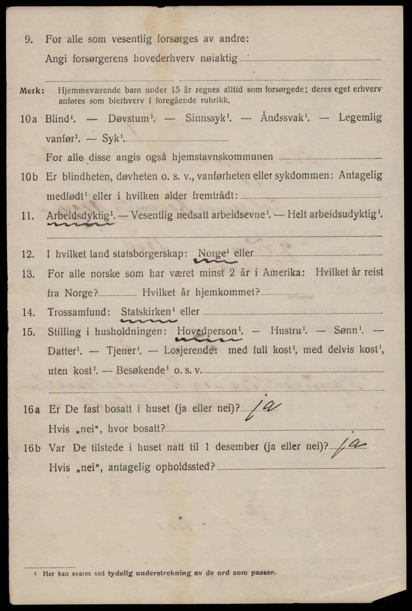 SAST, 1920 census for Stavanger, 1920, p. 77781