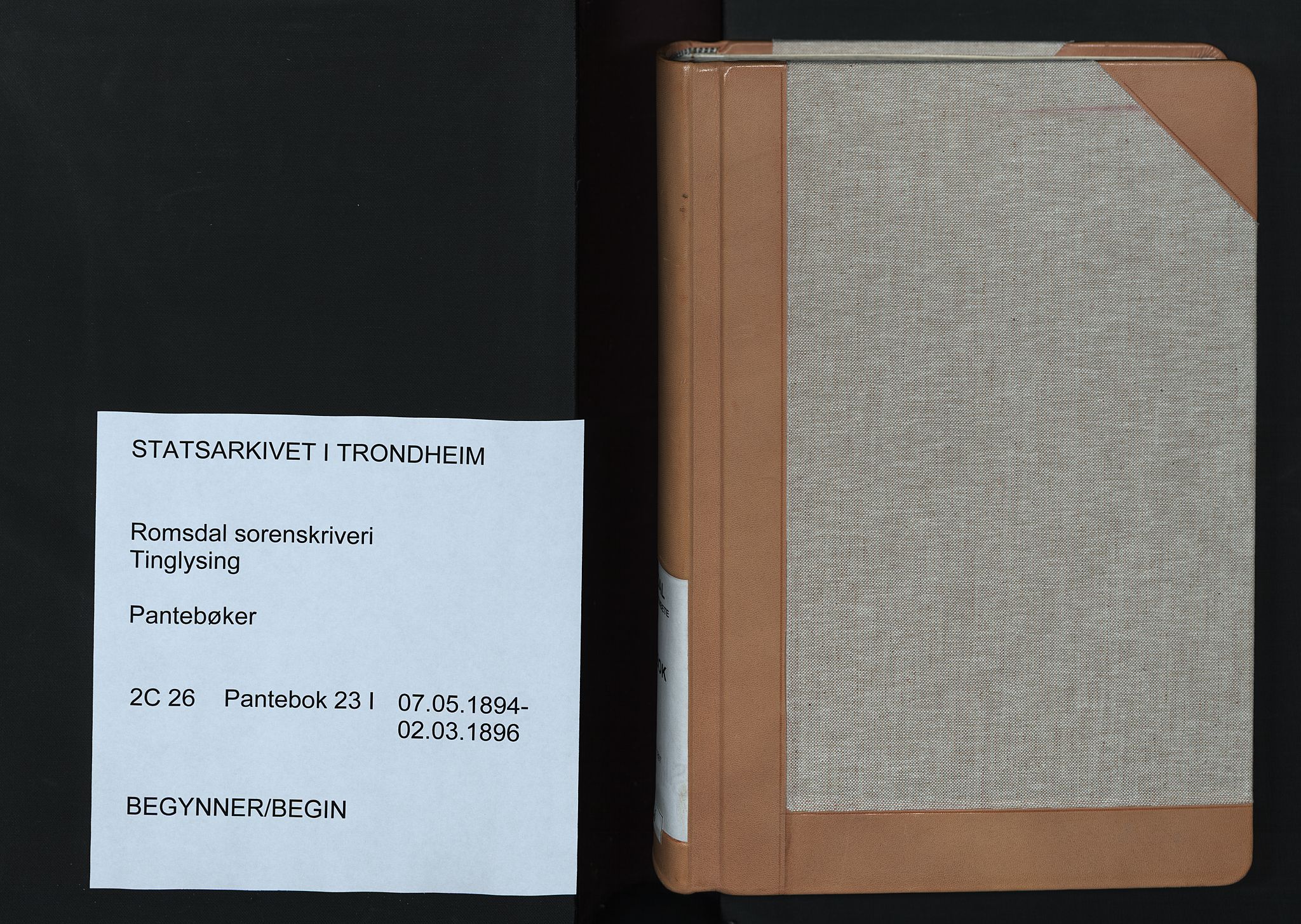 Romsdal sorenskriveri, AV/SAT-A-4149/1/2/2C/L0026: Mortgage book no. 23 I, 1894-1896