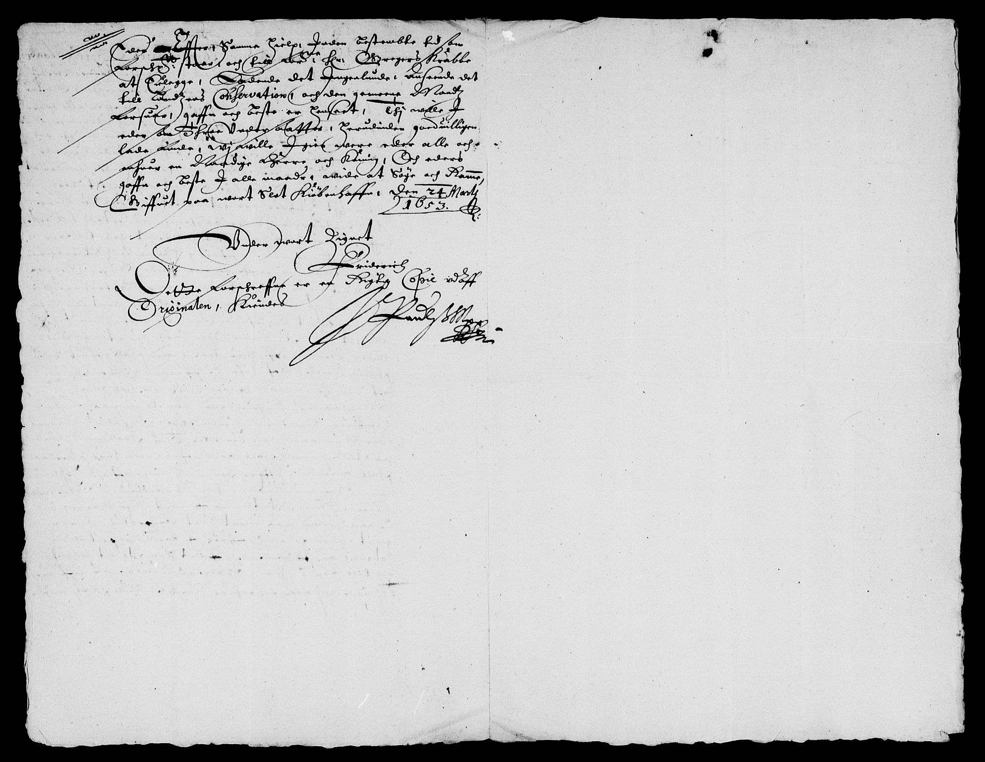 Rentekammeret inntil 1814, Reviderte regnskaper, Lensregnskaper, AV/RA-EA-5023/R/Rb/Rba/L0219: Akershus len, 1653