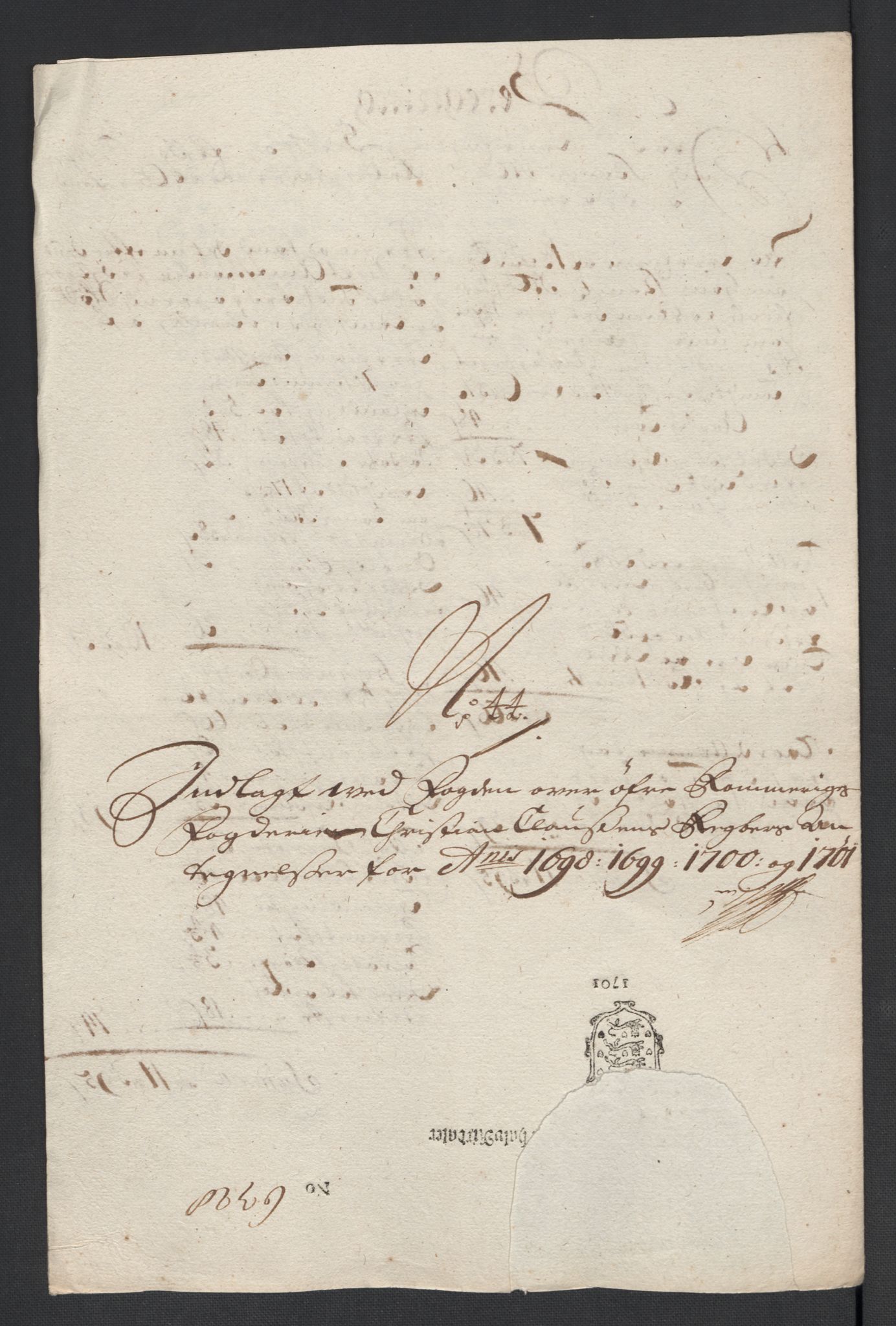 Rentekammeret inntil 1814, Reviderte regnskaper, Fogderegnskap, RA/EA-4092/R12/L0715: Fogderegnskap Øvre Romerike, 1698-1701, p. 151