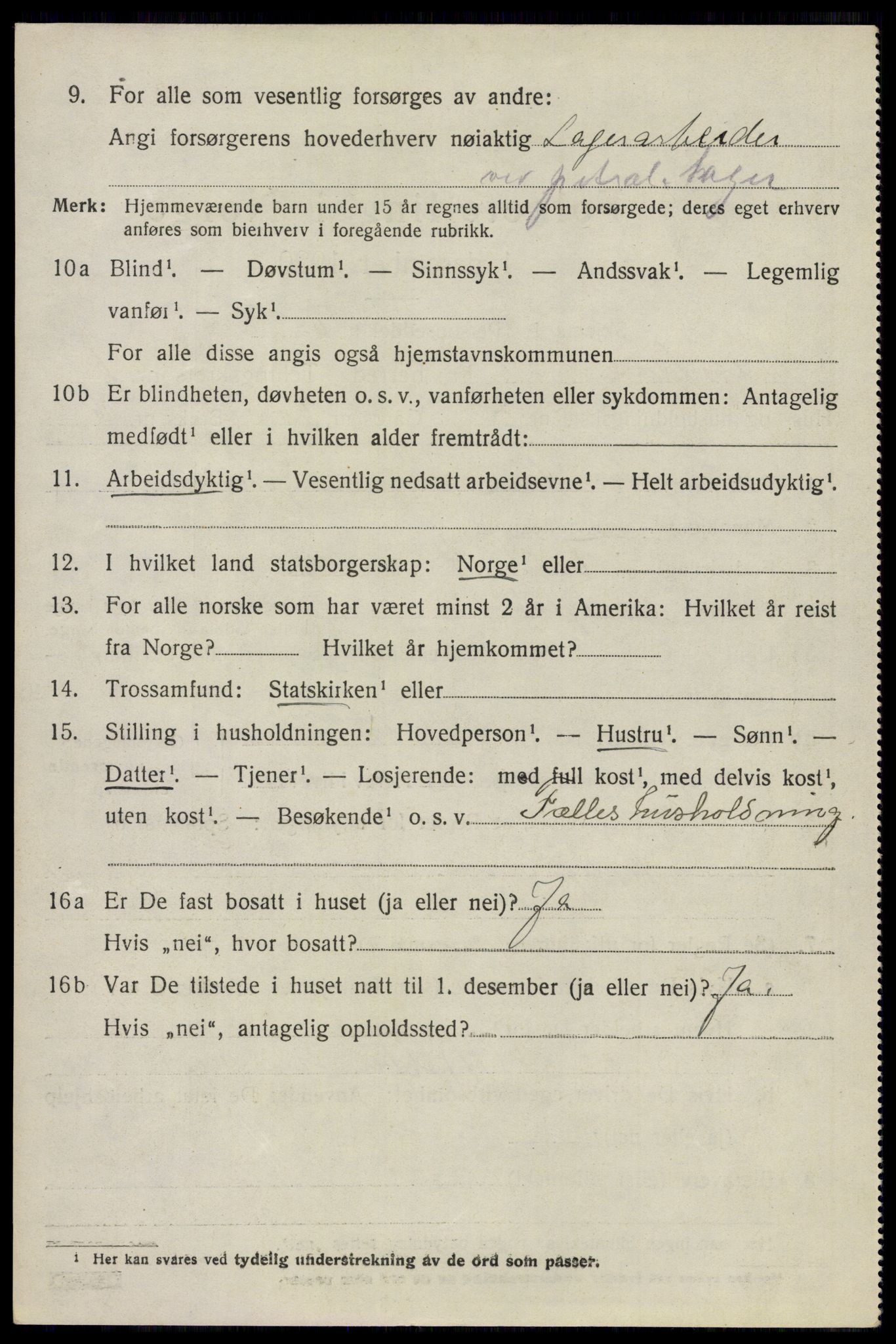 SAO, 1920 census for Nesodden, 1920, p. 5482