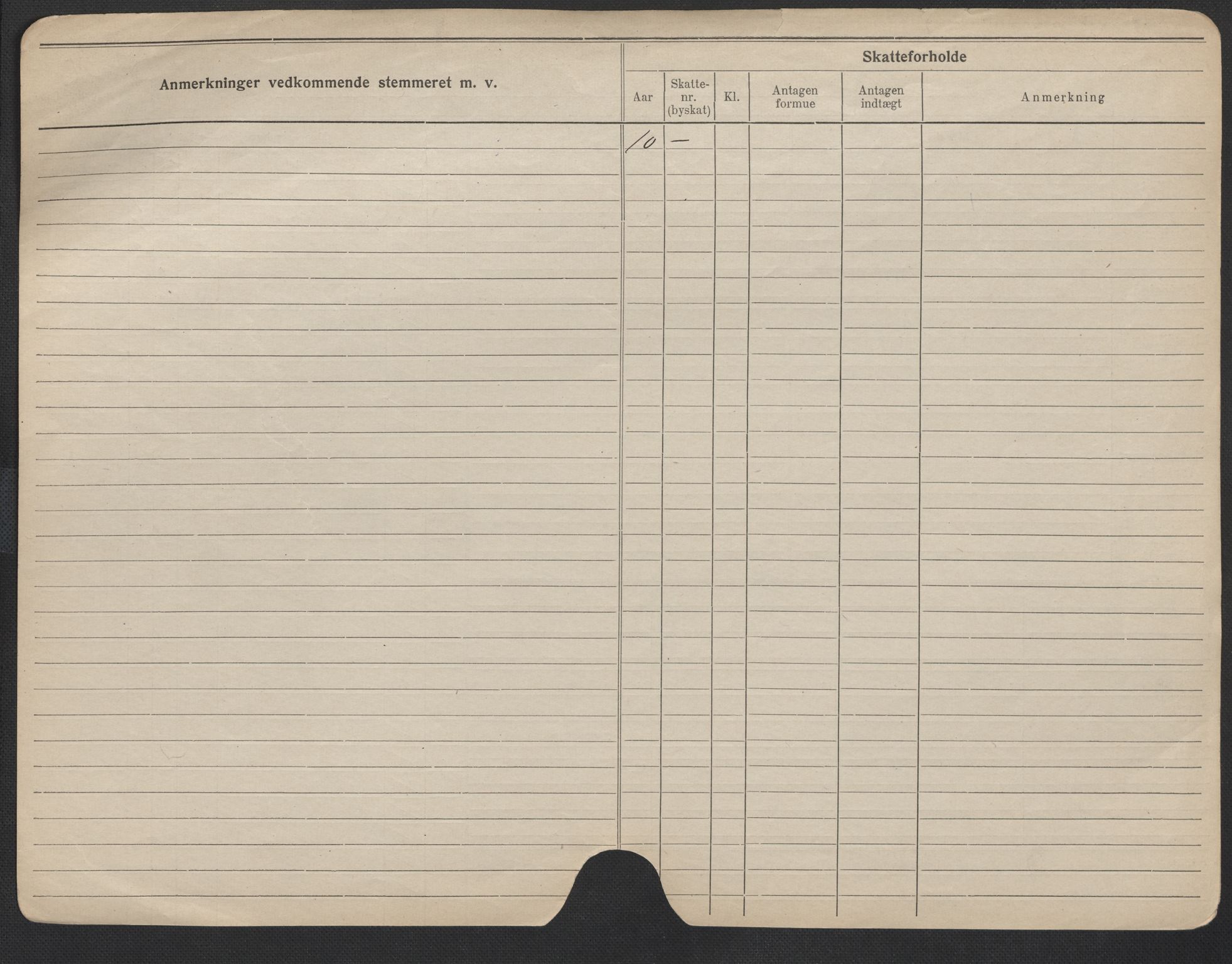 Oslo folkeregister, Registerkort, SAO/A-11715/F/Fa/Fac/L0009: Menn, 1906-1914, p. 26b