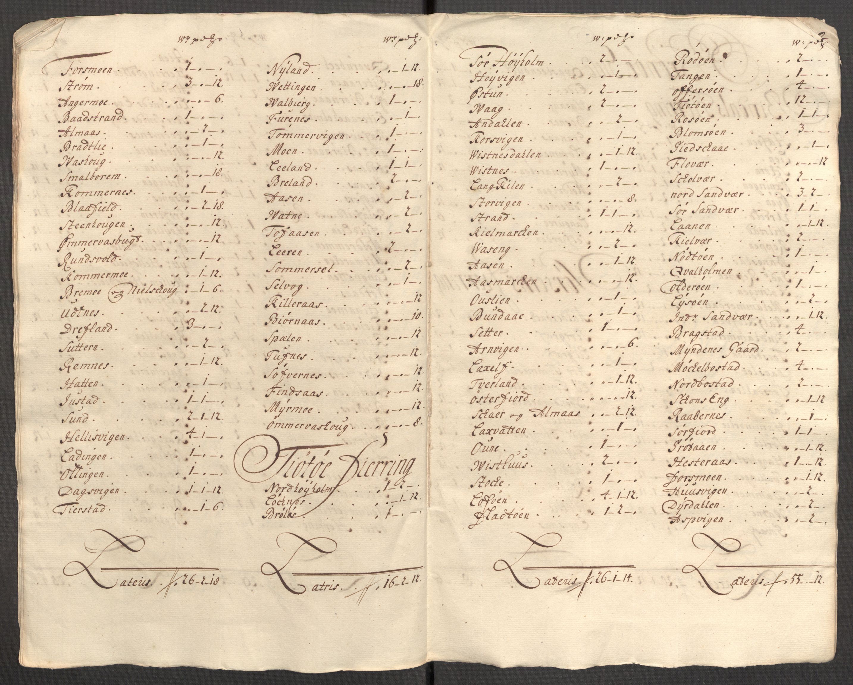 Rentekammeret inntil 1814, Reviderte regnskaper, Fogderegnskap, AV/RA-EA-4092/R65/L4511: Fogderegnskap Helgeland, 1710-1711, p. 337