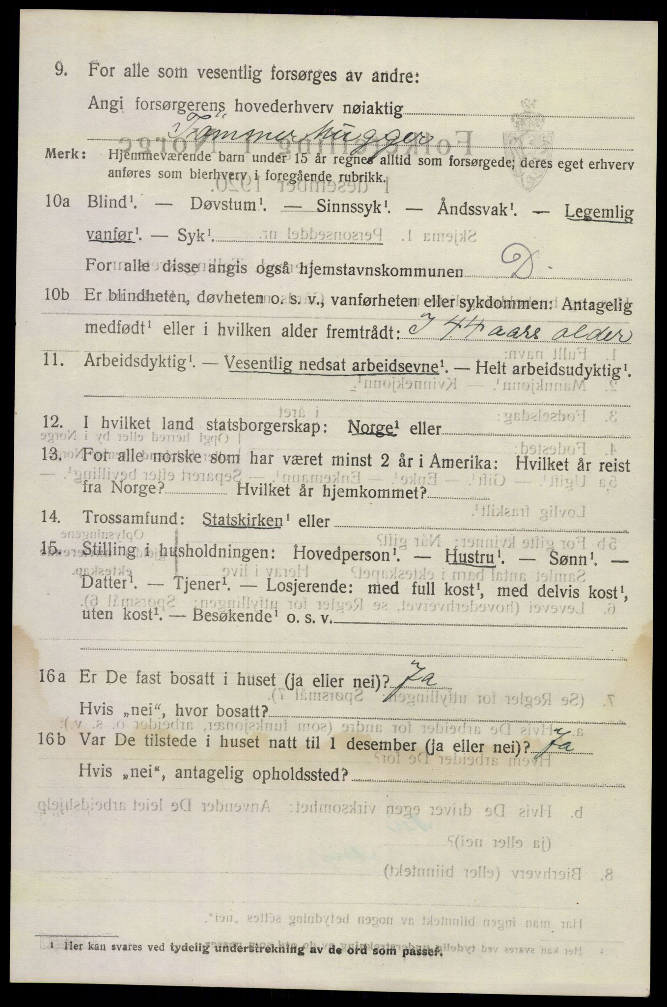 SAKO, 1920 census for Drangedal, 1920, p. 6770