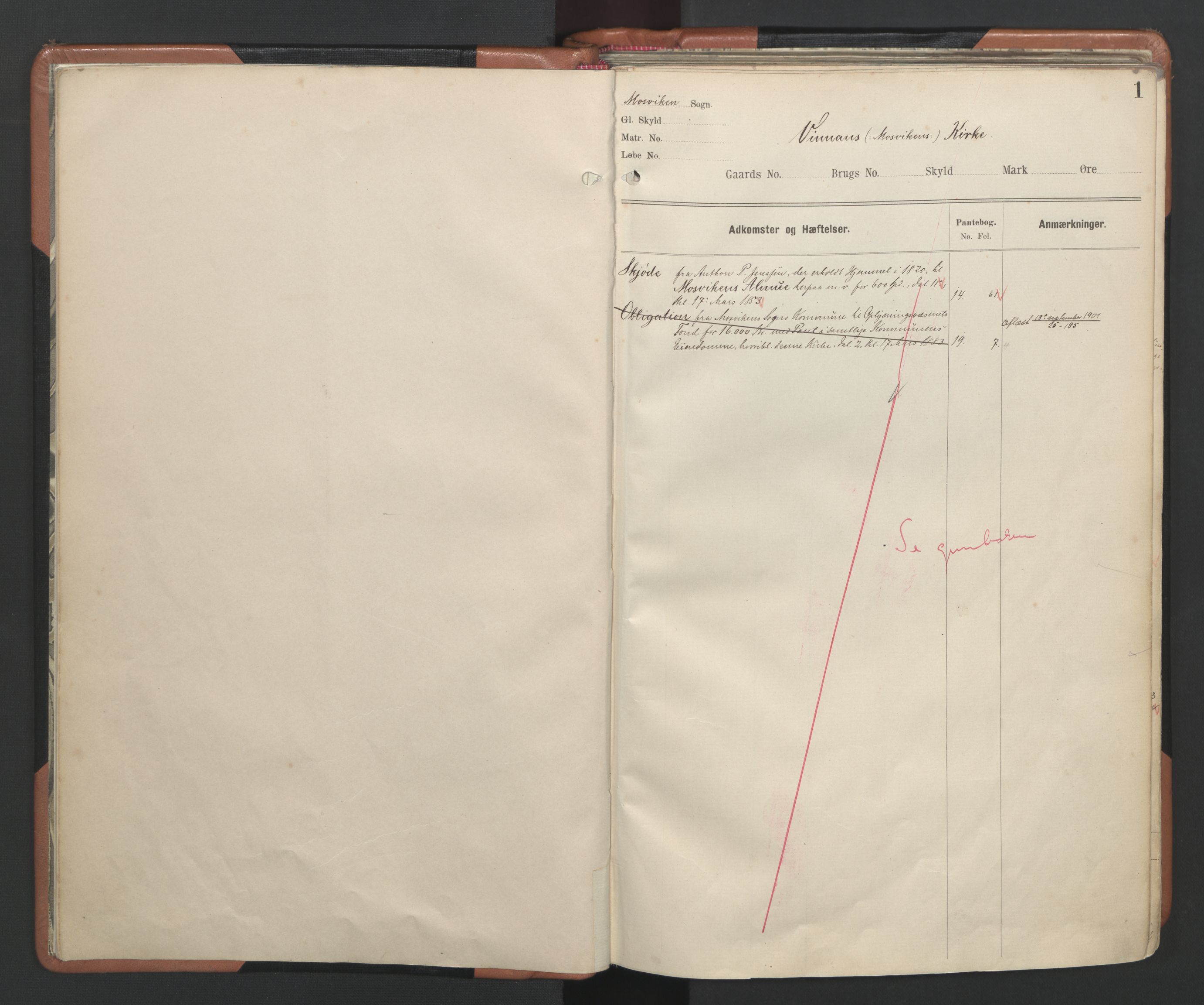 Inderøy sorenskriveri, SAT/A-4147/1/2/2A/2Aa/L0011: Mortgage register no. 11, 1893-1937, p. 1
