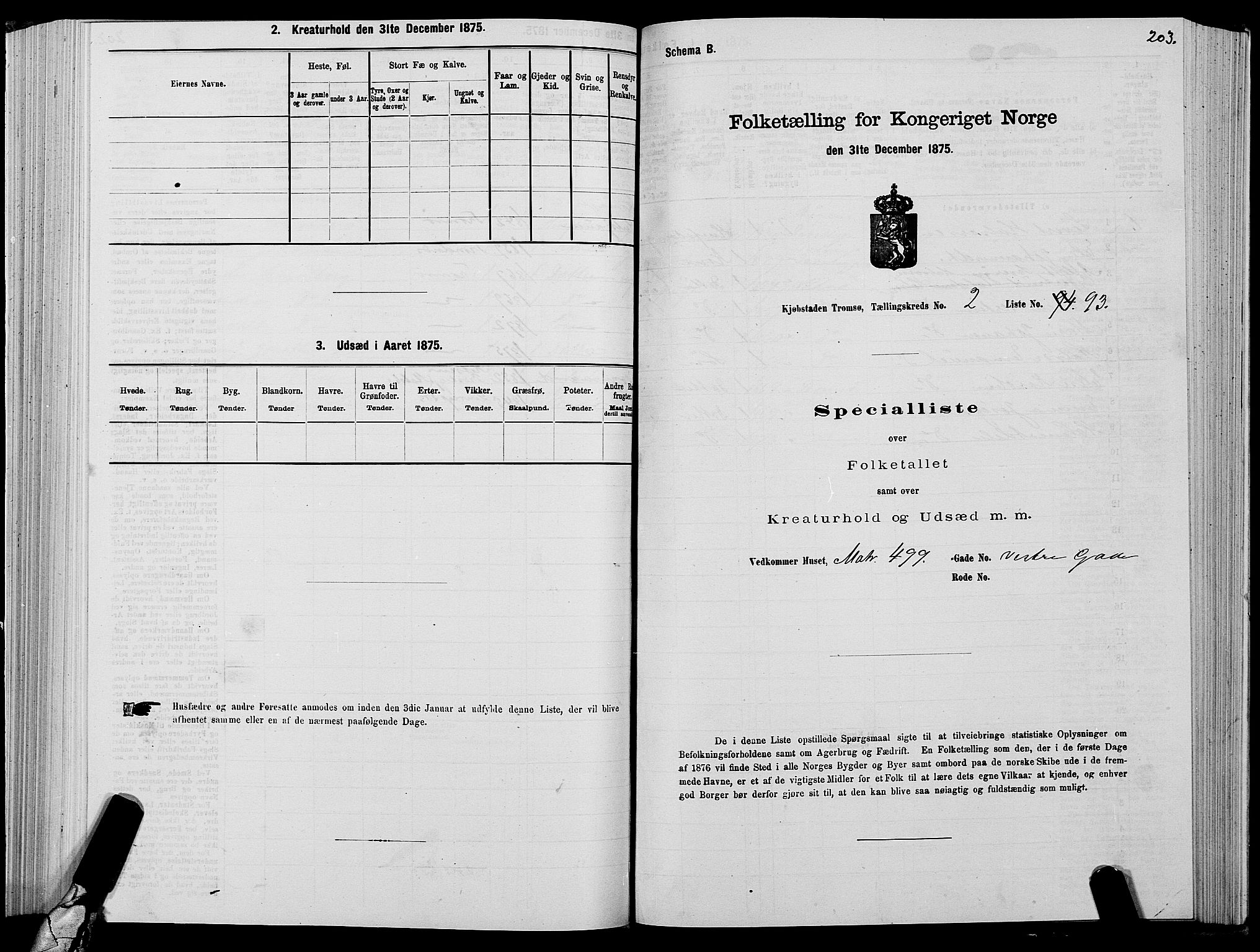 SATØ, 1875 census for 1902P Tromsø, 1875, p. 2203