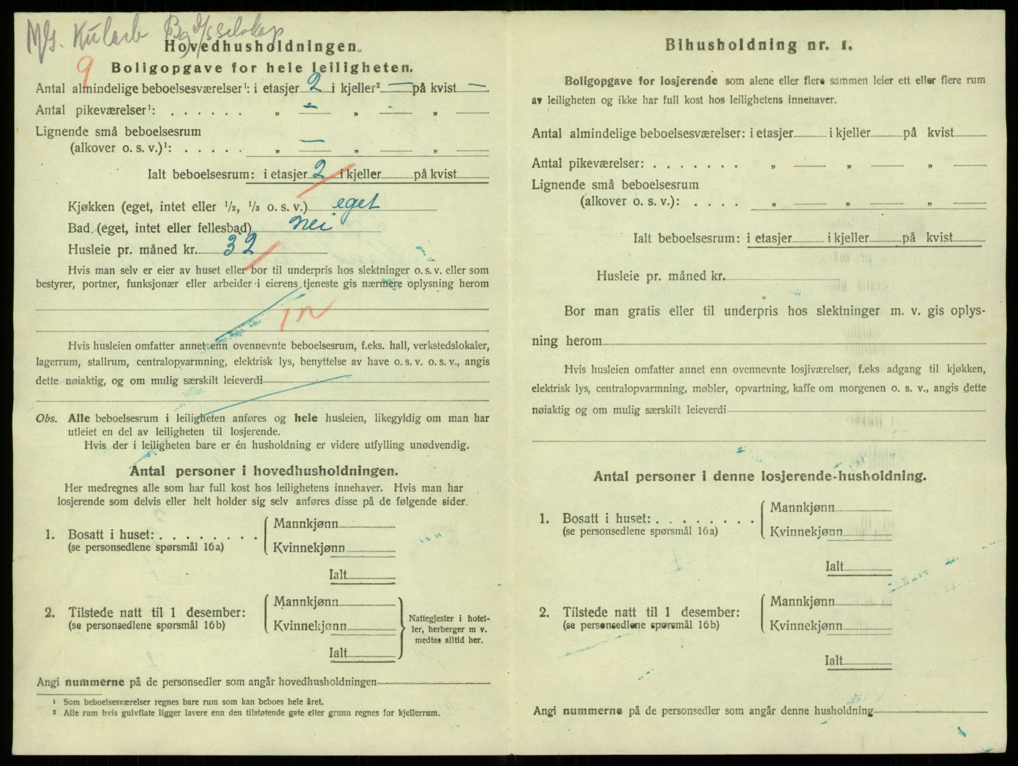 SAB, 1920 census for Bergen, 1920, p. 44486