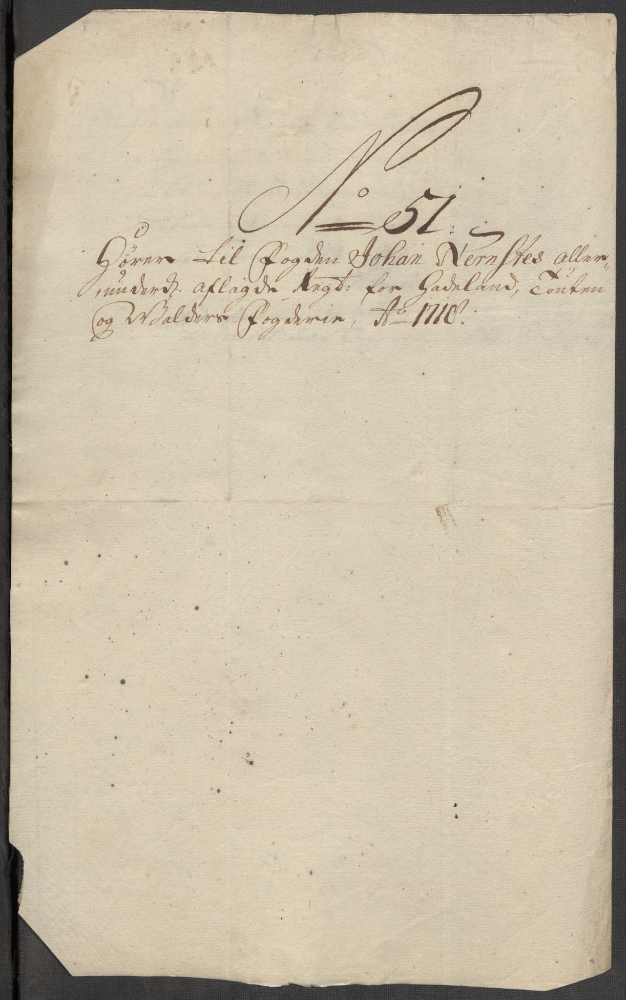 Rentekammeret inntil 1814, Reviderte regnskaper, Fogderegnskap, RA/EA-4092/R18/L1320: Fogderegnskap Hadeland, Toten og Valdres, 1718, p. 248