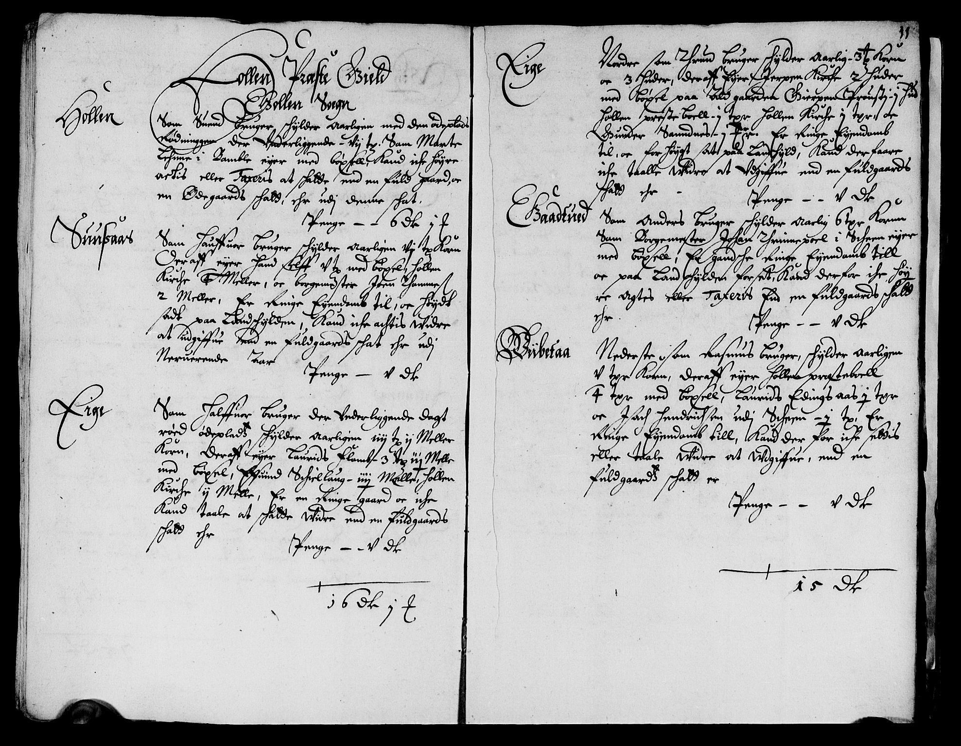 Rentekammeret inntil 1814, Reviderte regnskaper, Lensregnskaper, AV/RA-EA-5023/R/Rb/Rbp/L0042: Bratsberg len, 1655-1657