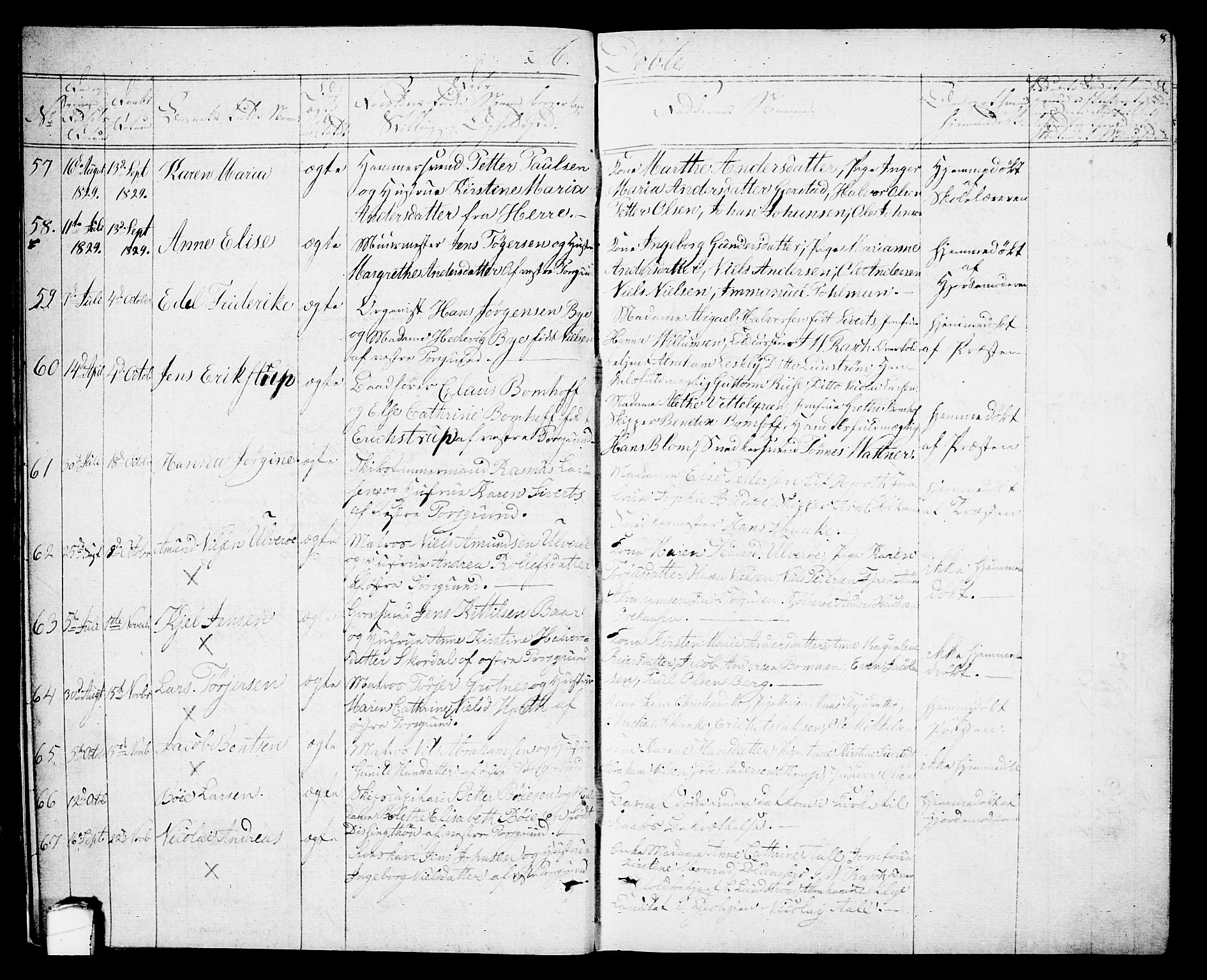 Porsgrunn kirkebøker , SAKO/A-104/G/Gb/L0002: Parish register (copy) no. II 2, 1828-1841, p. 8