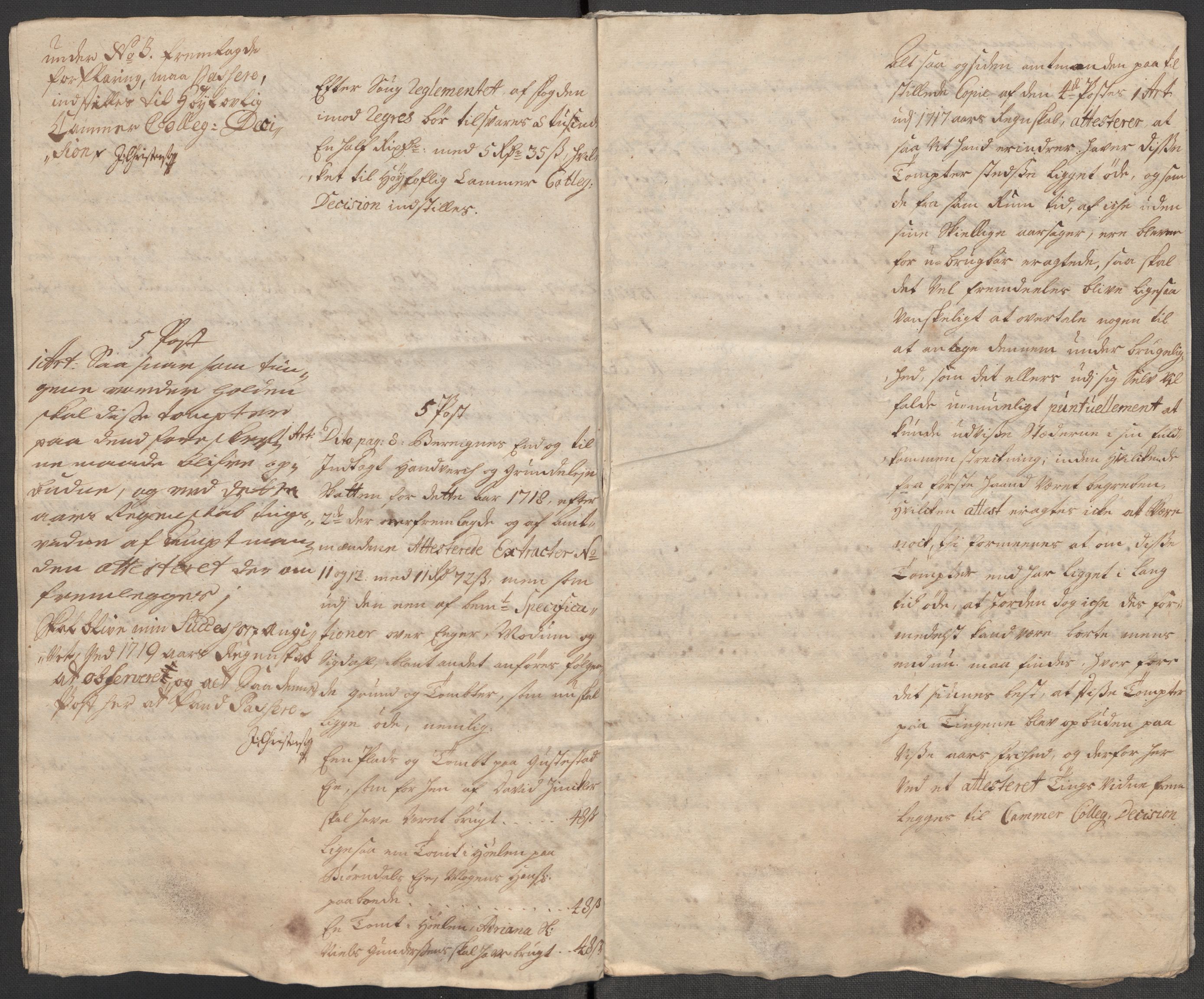 Rentekammeret inntil 1814, Reviderte regnskaper, Fogderegnskap, AV/RA-EA-4092/R31/L1712: Fogderegnskap Hurum, Røyken, Eiker, Lier og Buskerud, 1718, p. 286