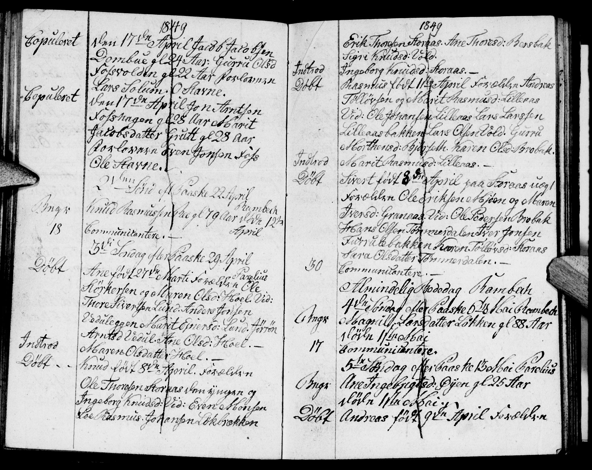 Meldal sokneprestkontor, AV/SAT-A-1123/1/I/I1/I1f/L0008: Parish register draft no. 672I1F, 1827-1866