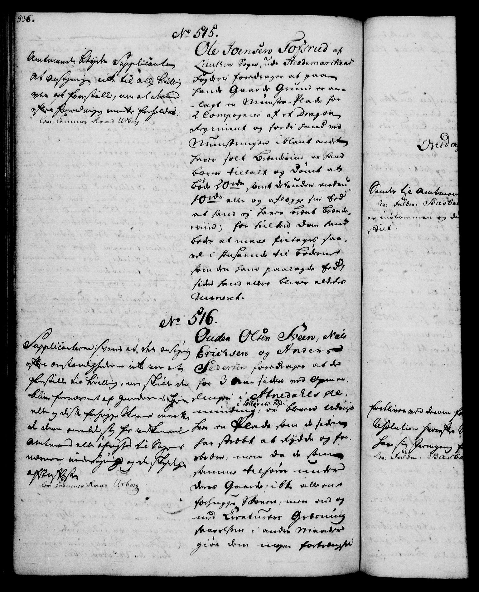 Rentekammeret, Kammerkanselliet, AV/RA-EA-3111/G/Gh/Gha/L0035: Norsk ekstraktmemorialprotokoll (merket RK 53.80), 1759-1771, p. 336