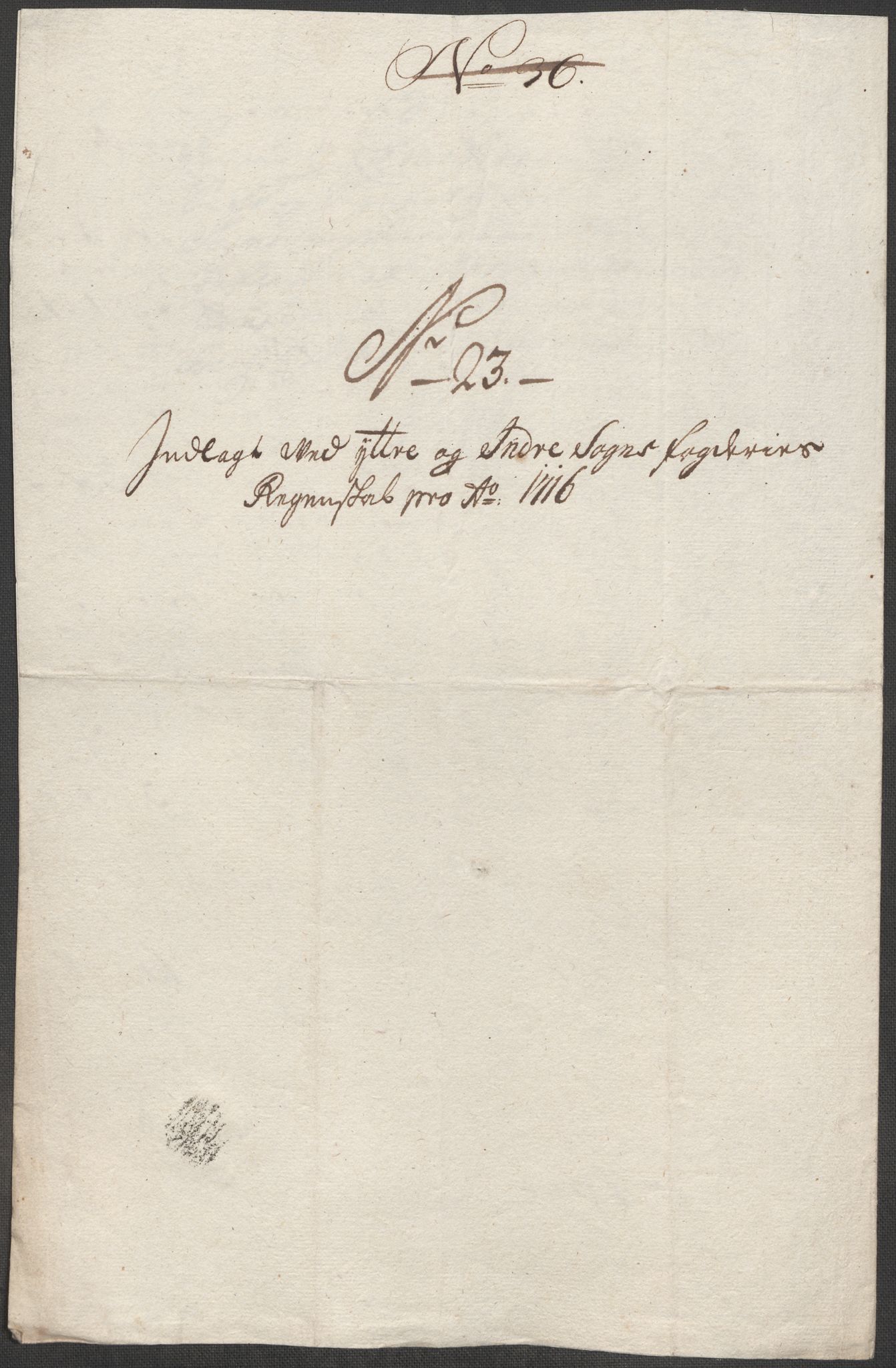 Rentekammeret inntil 1814, Reviderte regnskaper, Fogderegnskap, AV/RA-EA-4092/R52/L3320: Fogderegnskap Sogn, 1715-1716, p. 465