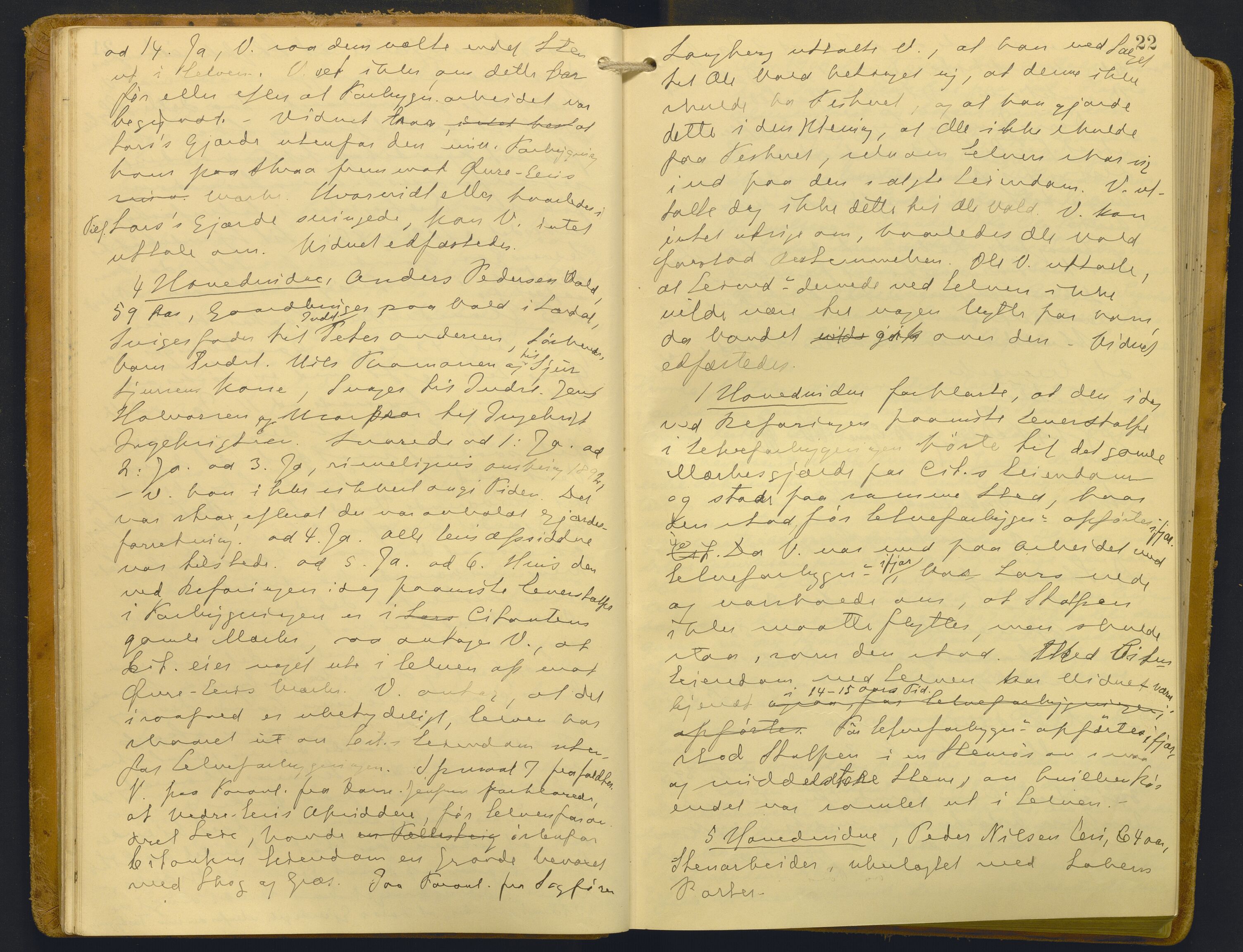 Indre Sogn tingrett, AV/SAB-A-3301/1/F/Fb/Fba/L0014: Sivile og offentlege saker, Bb 10, 1907-1922, p. 21b-22a