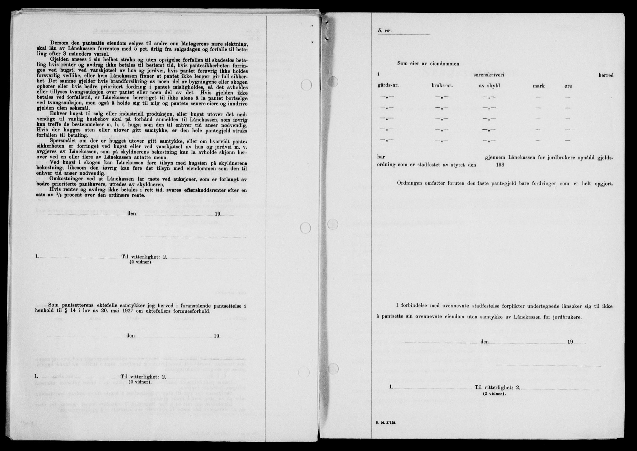 Søndre Helgeland sorenskriveri, SAT/A-4575/1/2/2C/L0023: Mortgage book no. 34, 1925-1935