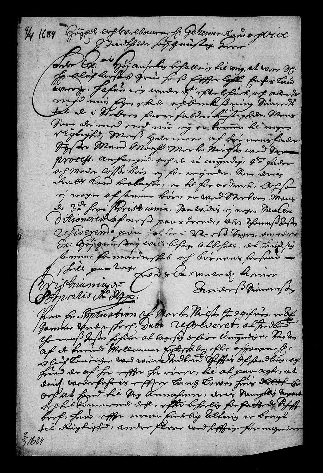 Stattholderembetet 1572-1771, AV/RA-EA-2870/Af/L0001: Avskrifter av vedlegg til originale supplikker, nummerert i samsvar med supplikkbøkene, 1683-1687, p. 142