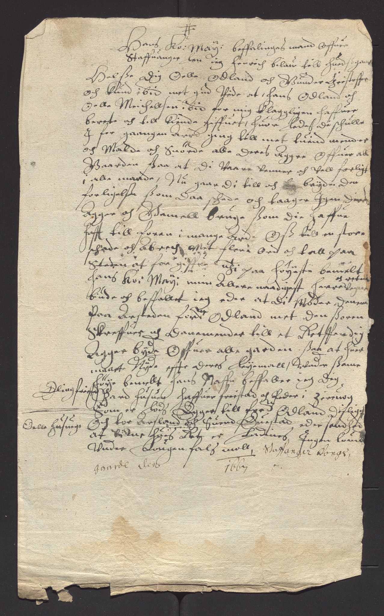 Stavanger len, AV/SAST-A-101870/Ob/L0041: Diverse, 1667-1670, p. 27