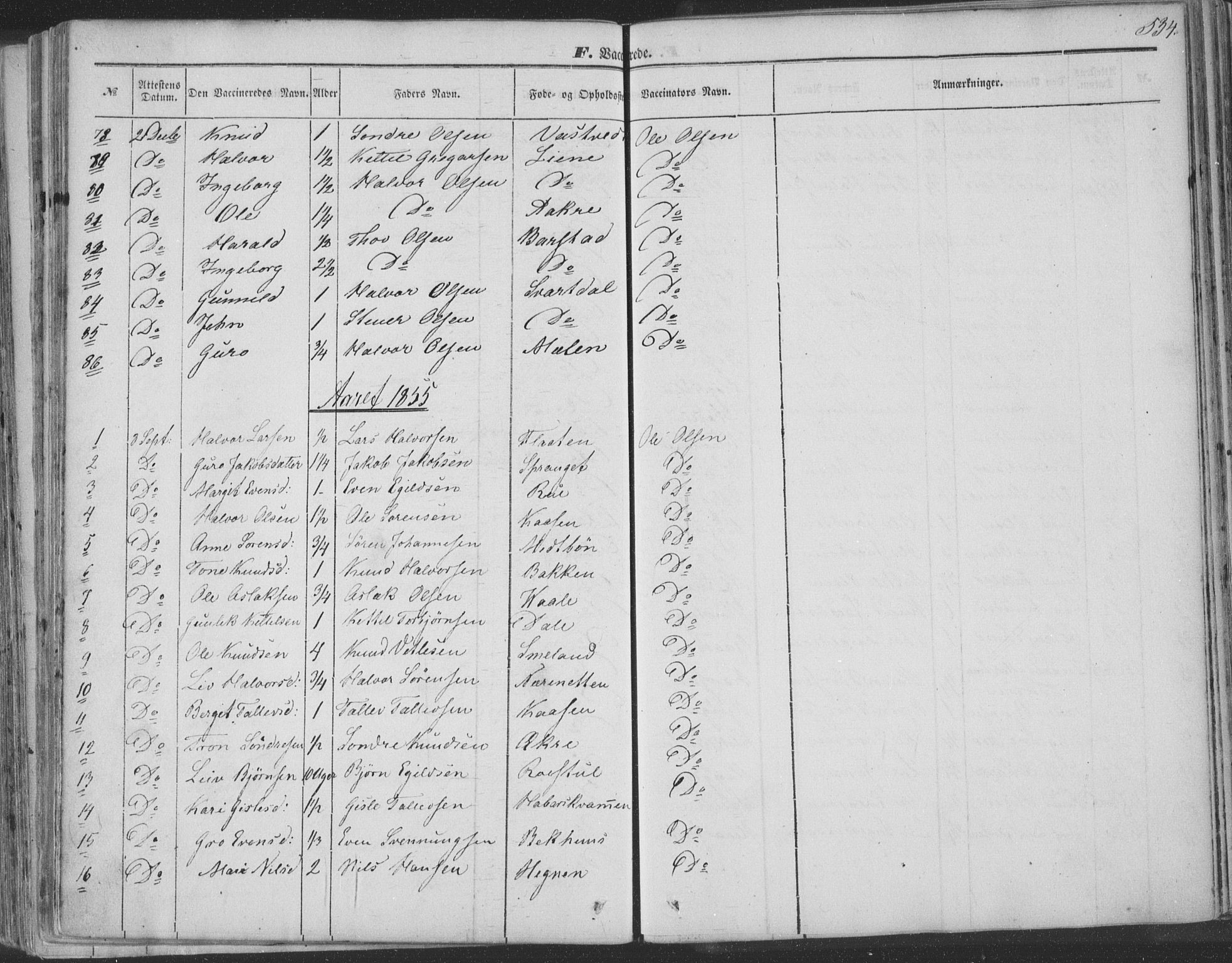Seljord kirkebøker, SAKO/A-20/F/Fa/L012b: Parish register (official) no. I 12B, 1850-1865, p. 534