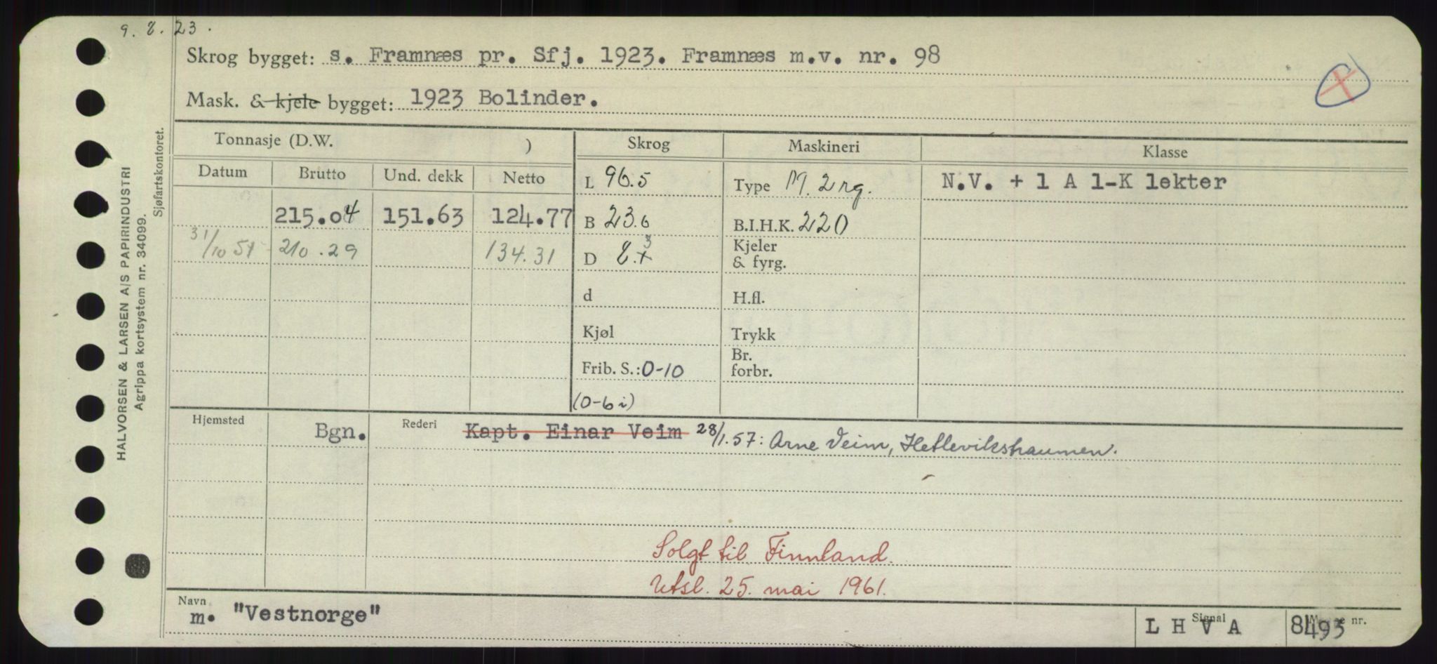 Sjøfartsdirektoratet med forløpere, Skipsmålingen, AV/RA-S-1627/H/Hd/L0040: Fartøy, U-Ve, p. 767