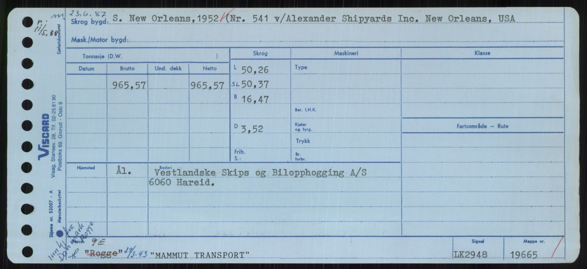 Sjøfartsdirektoratet med forløpere, Skipsmålingen, AV/RA-S-1627/H/Hc/L0001: Lektere, A-Y, p. 367