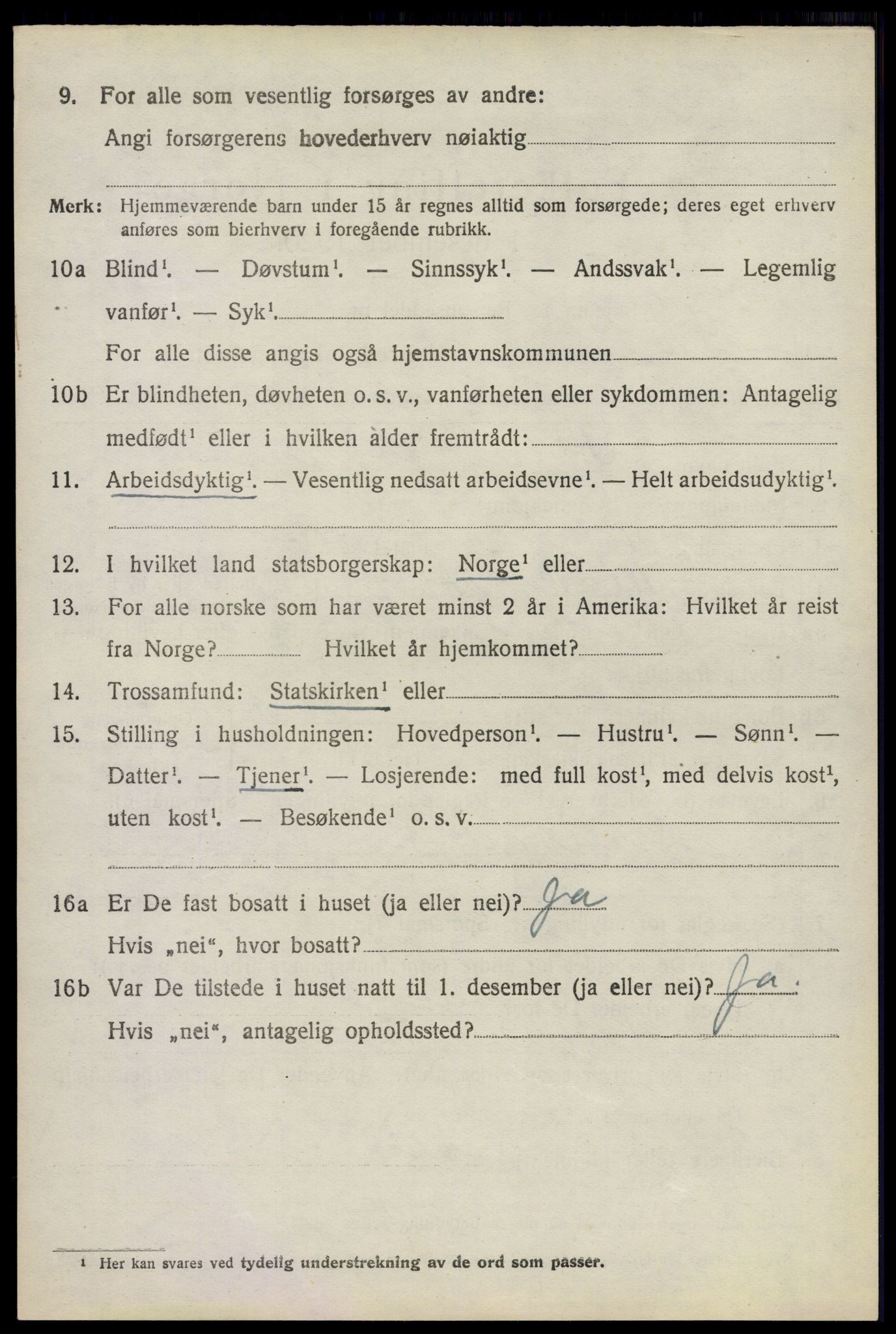 SAO, 1920 census for Sørum, 1920, p. 5898