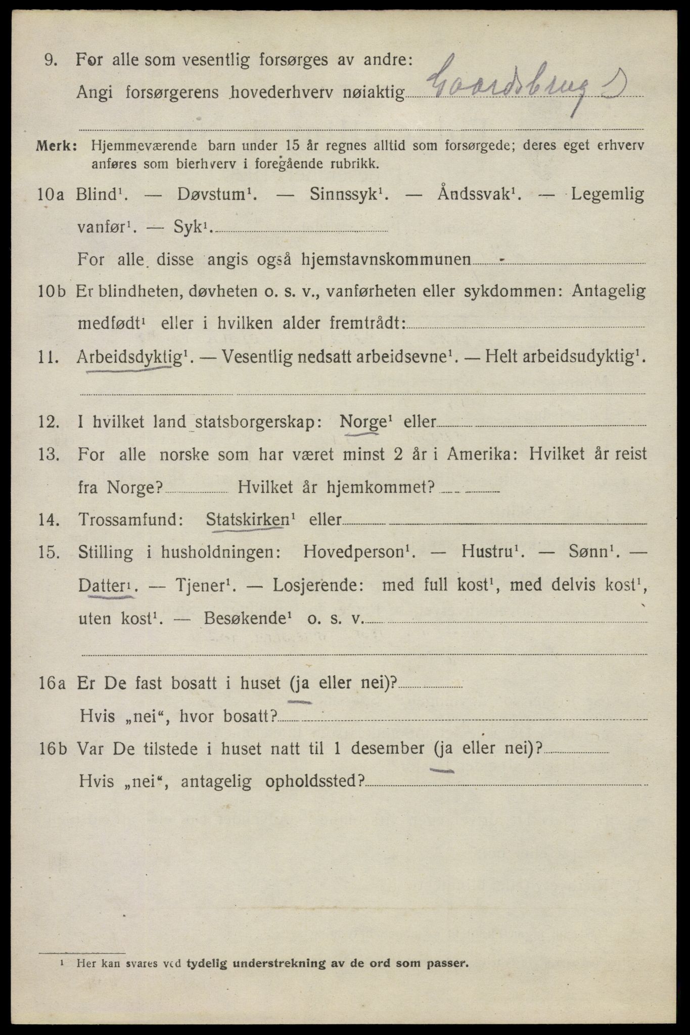 SAO, 1920 census for Skiptvet, 1920, p. 5120