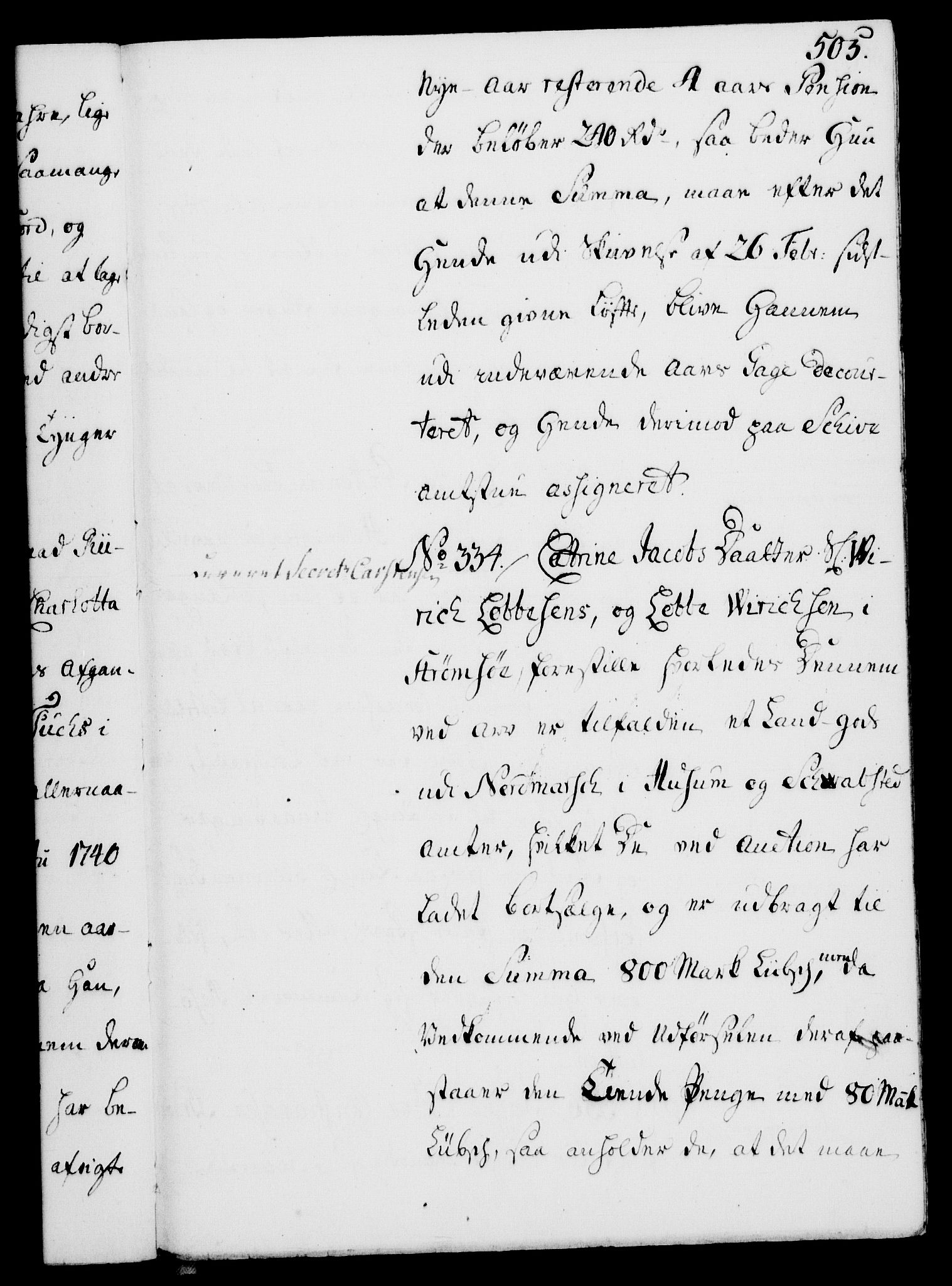 Rentekammeret, Kammerkanselliet, AV/RA-EA-3111/G/Gh/Gha/L0027: Norsk ekstraktmemorialprotokoll (merket RK 53.72), 1745-1746, p. 505