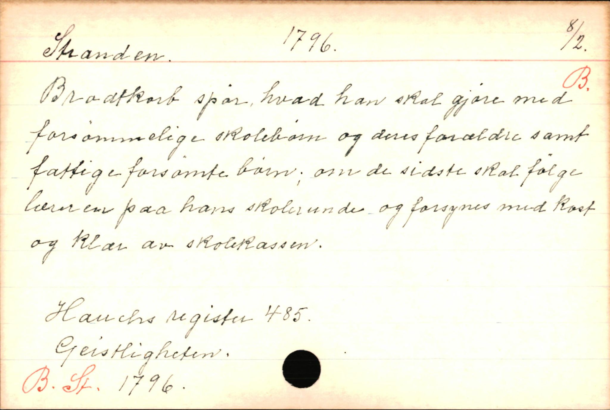 Haugen, Johannes - lærer, AV/SAB-SAB/PA-0036/01/L0001: Om klokkere og lærere, 1521-1904, p. 10999
