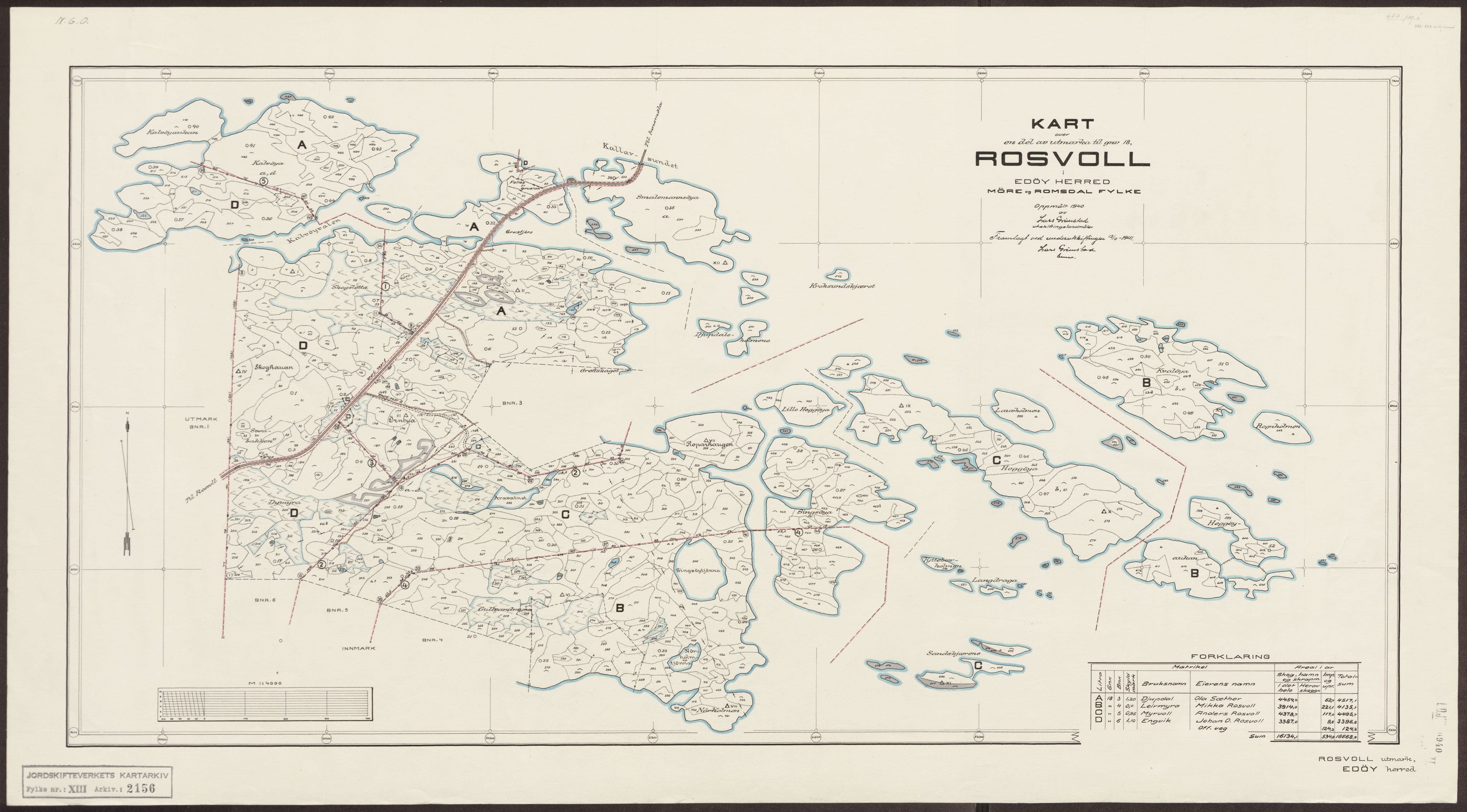 Jordskifteverkets kartarkiv, AV/RA-S-3929/T, 1859-1988, p. 2662