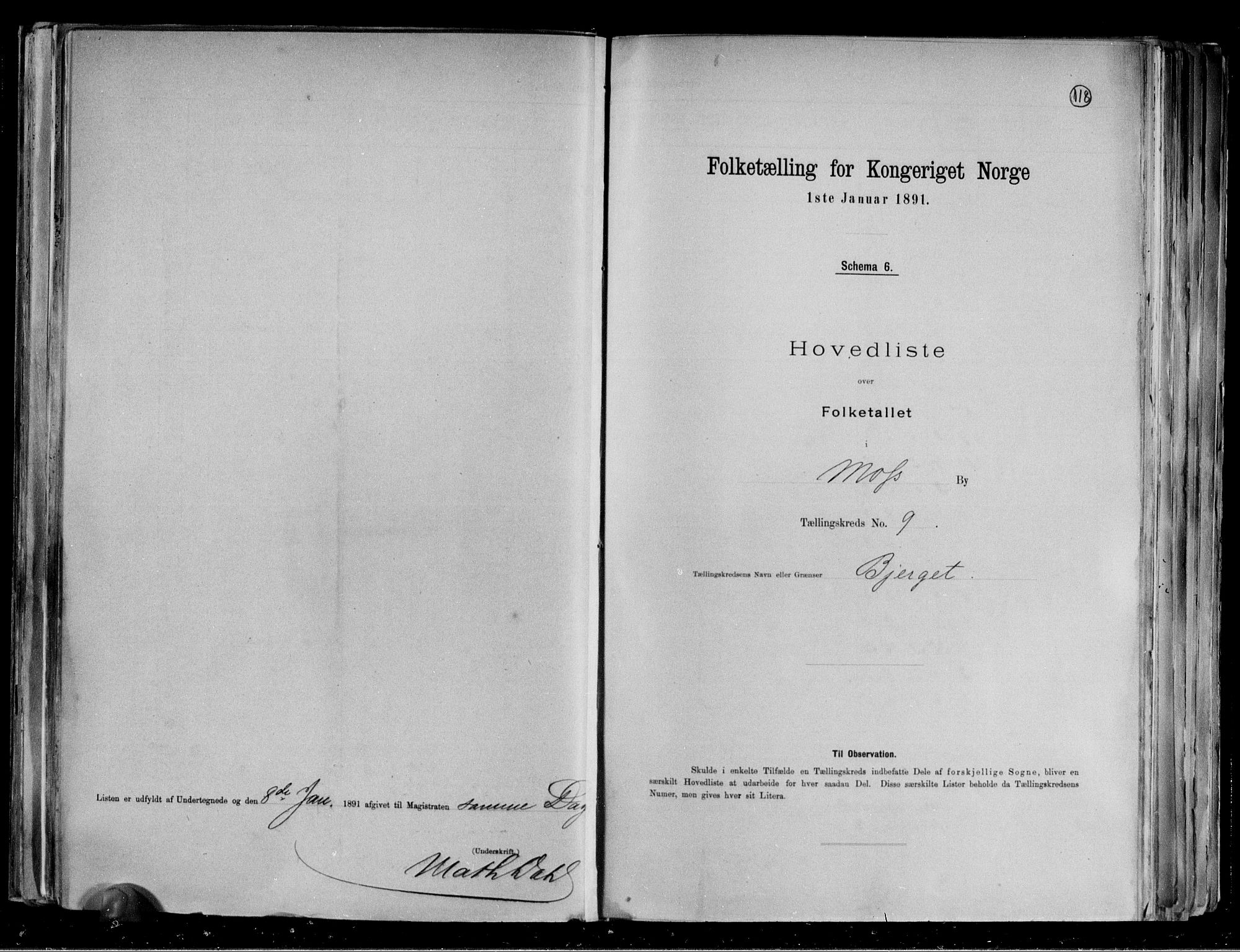 RA, 1891 census for 0104 Moss, 1891, p. 21