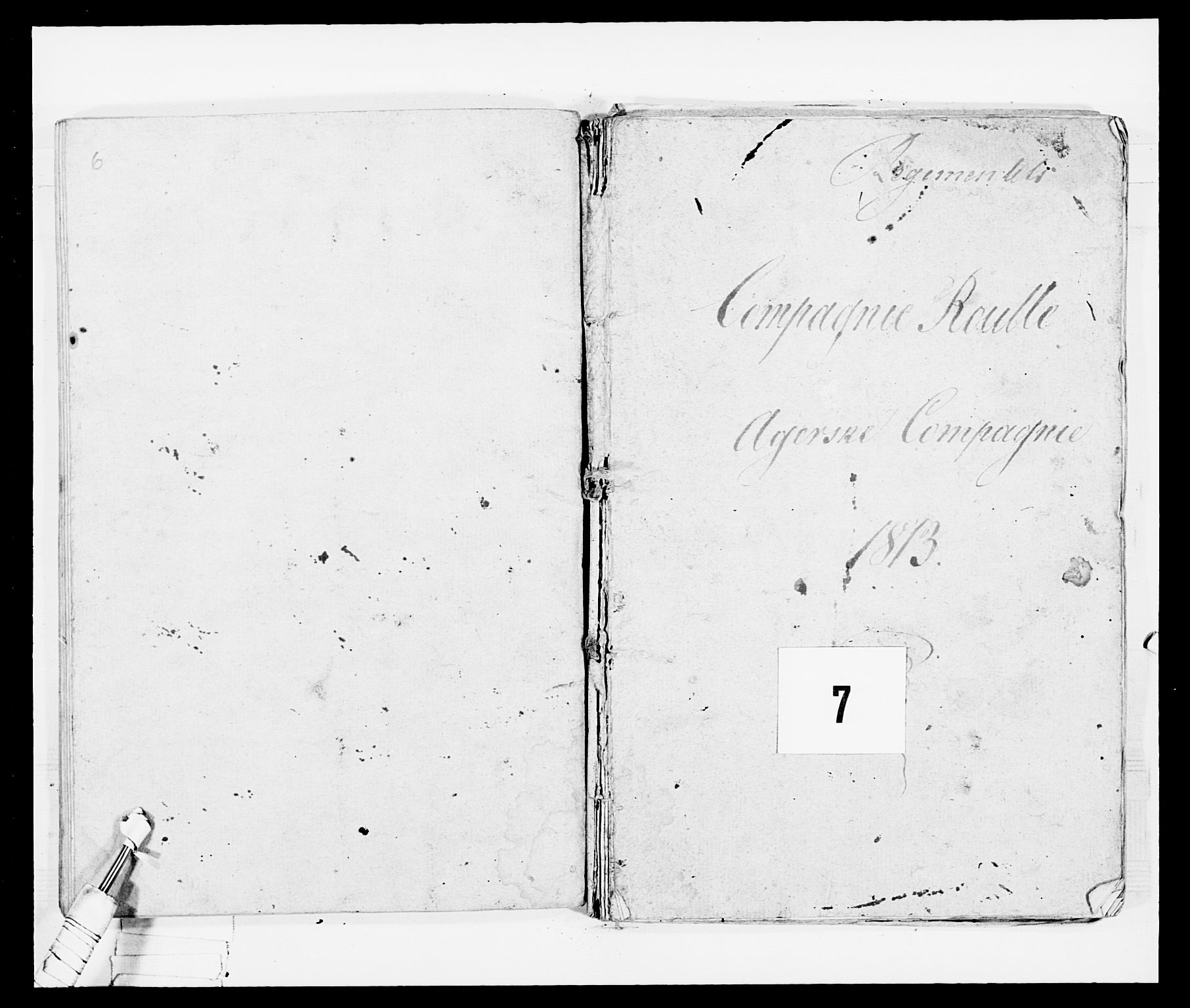 Generalitets- og kommissariatskollegiet, Det kongelige norske kommissariatskollegium, AV/RA-EA-5420/E/Eh/L0035: Nordafjelske gevorbne infanteriregiment, 1812-1813, p. 303