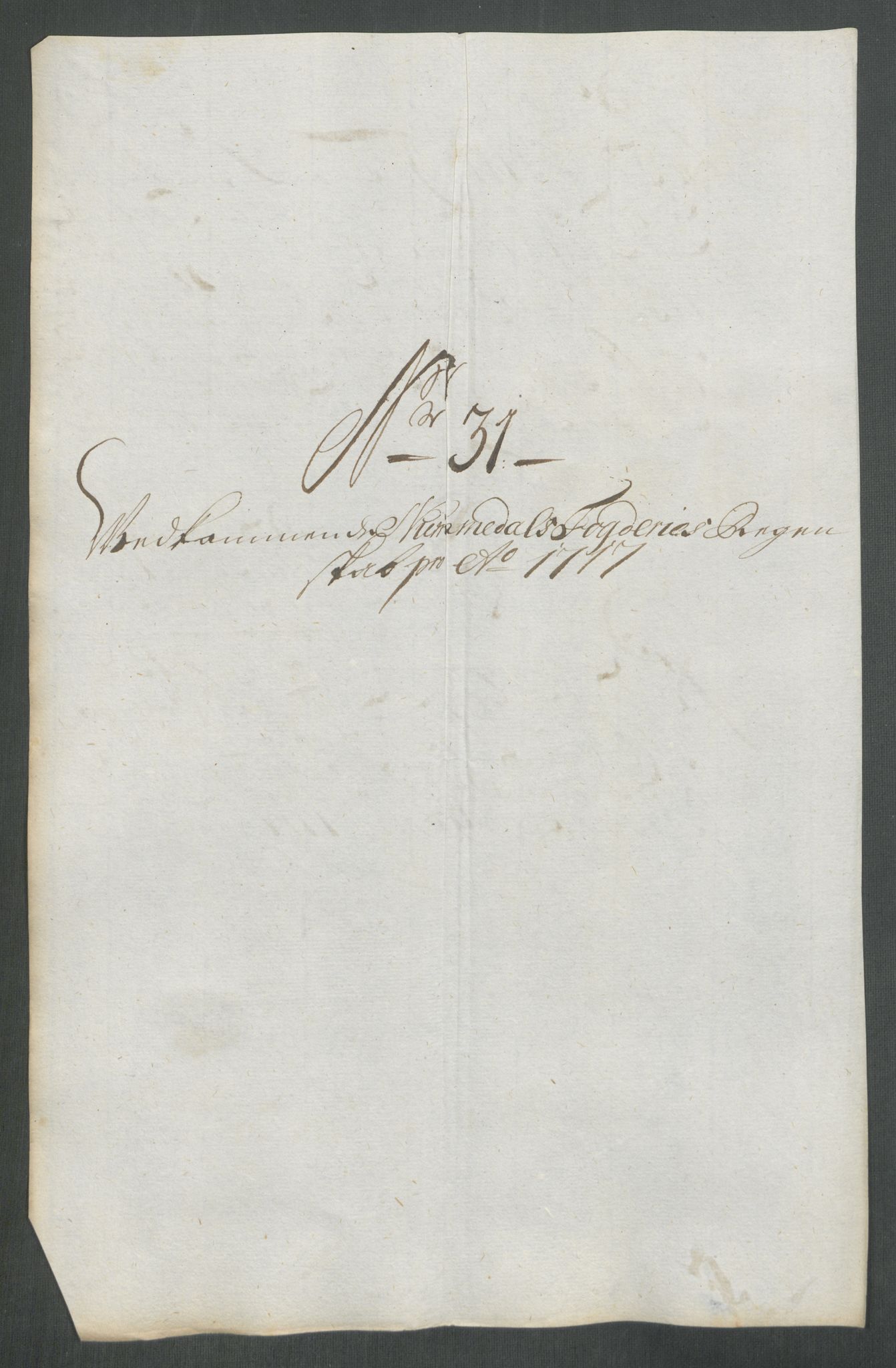 Rentekammeret inntil 1814, Reviderte regnskaper, Fogderegnskap, AV/RA-EA-4092/R64/L4438: Fogderegnskap Namdal, 1717, p. 203