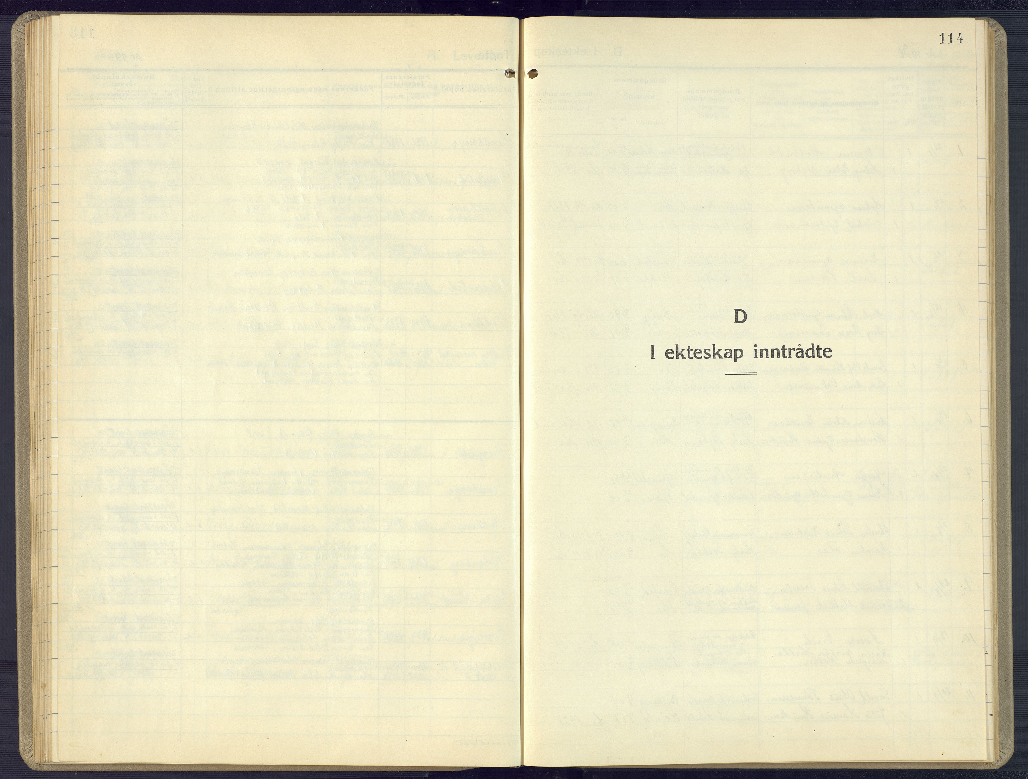 Vestre Moland sokneprestkontor, SAK/1111-0046/F/Fb/Fbb/L0008: Parish register (copy) no. B 8, 1930-1966, p. 114