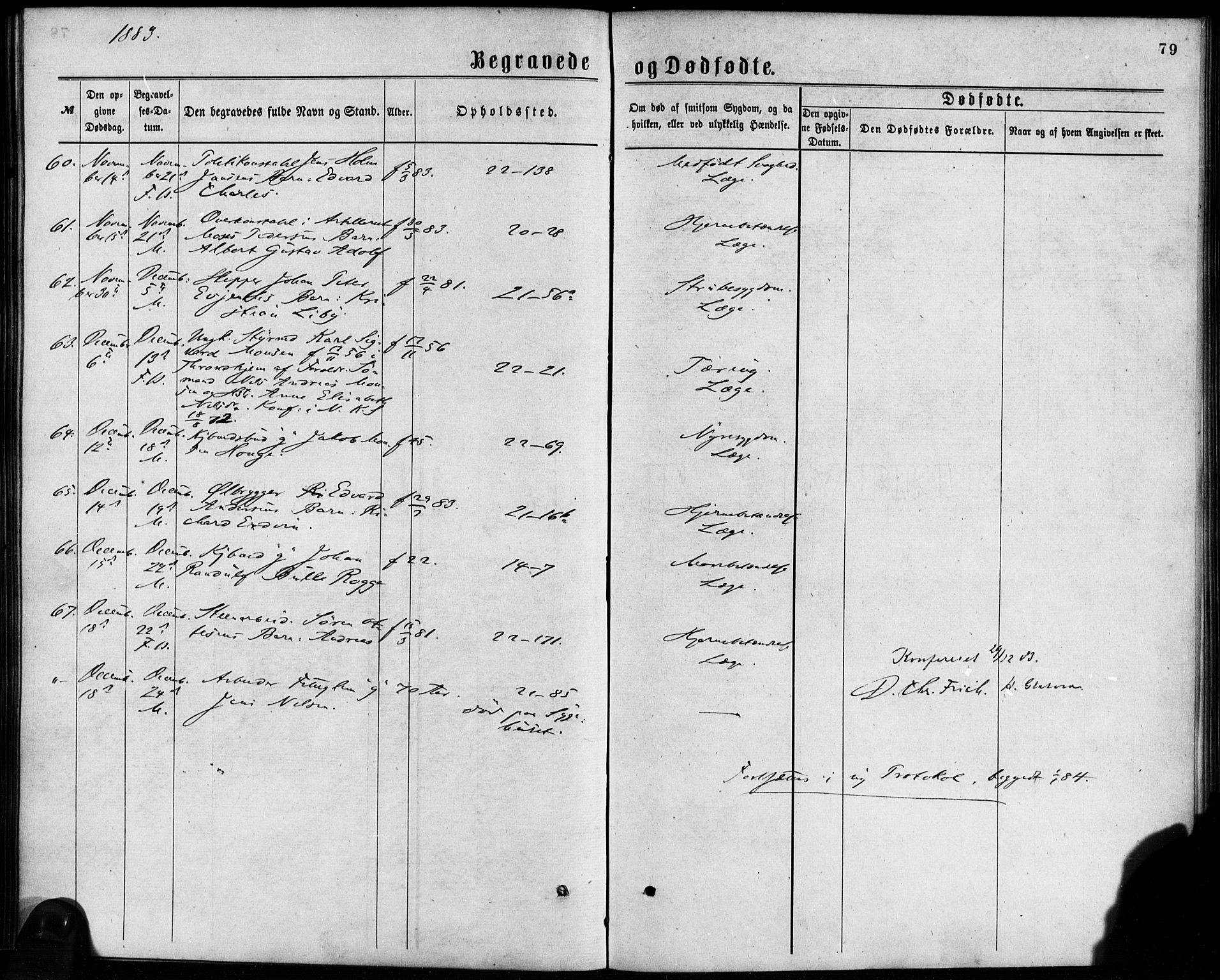 Korskirken sokneprestembete, SAB/A-76101/H/Haa/L0046: Parish register (official) no. E 4, 1875-1883, p. 79