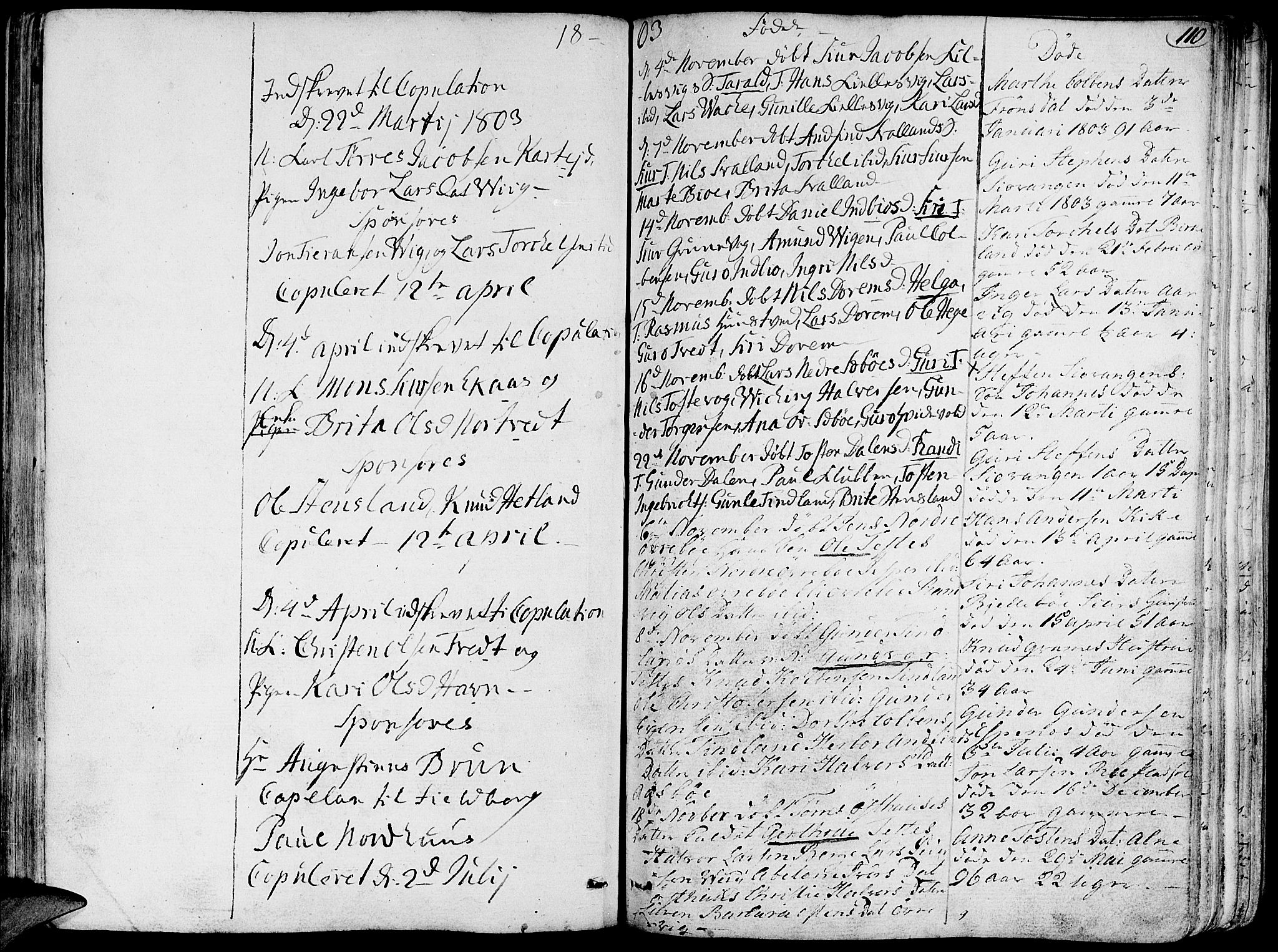 Fjelberg sokneprestembete, AV/SAB-A-75201/H/Haa: Parish register (official) no. A 3, 1788-1815, p. 110