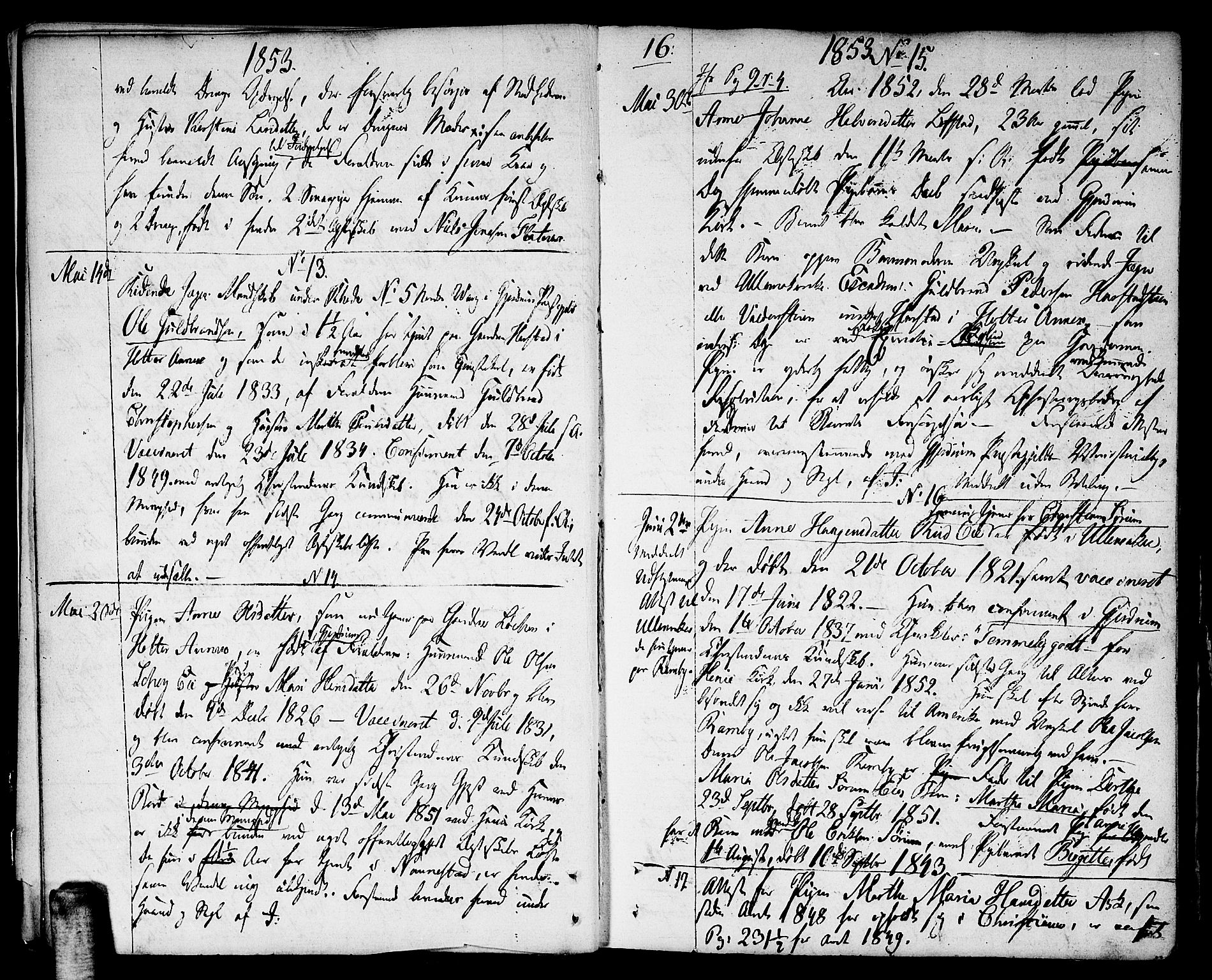 Gjerdrum prestekontor Kirkebøker, AV/SAO-A-10412b/F/Fa/L0003: Parish register (official) no. I 3, 1798-1815, p. 16