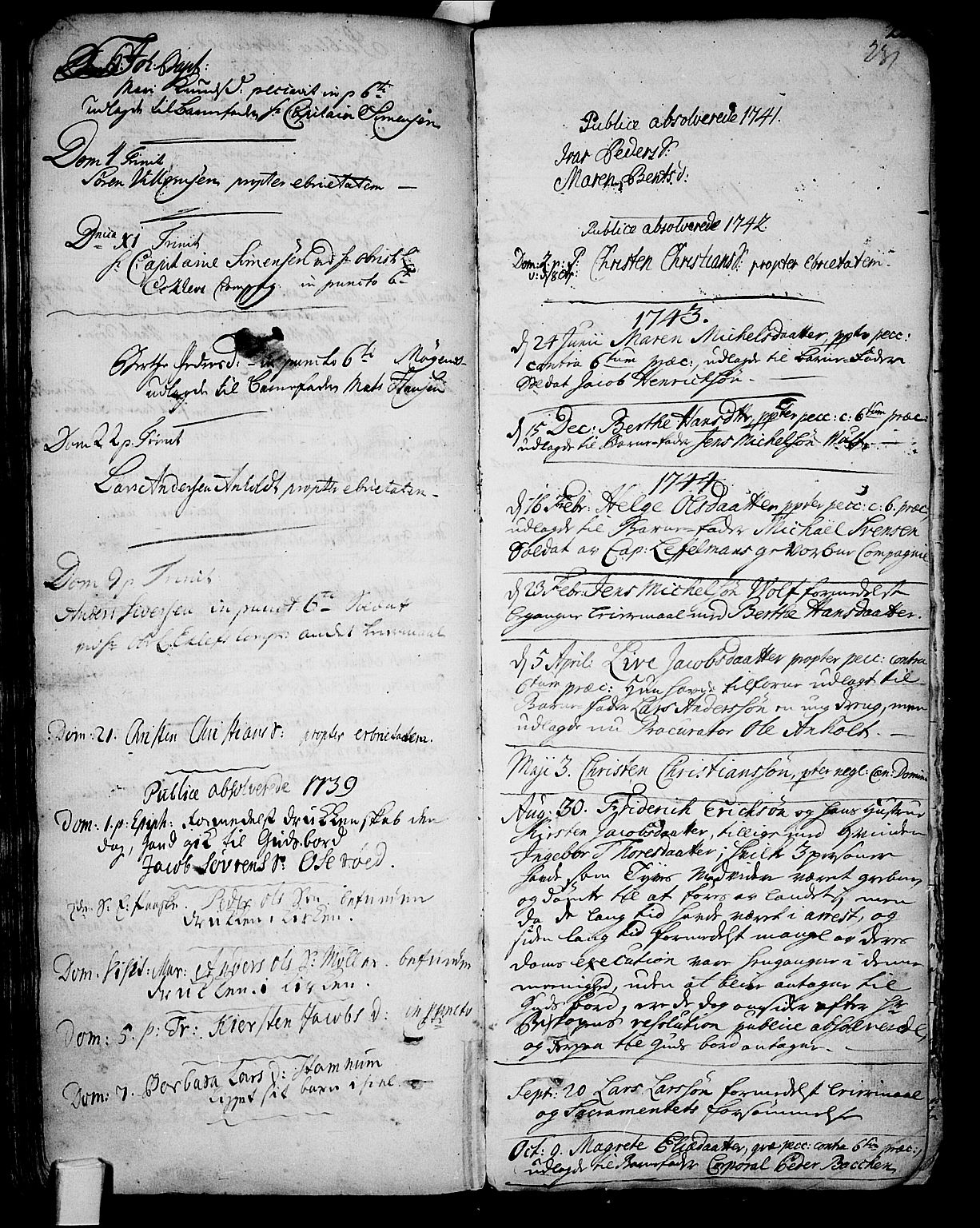 Stokke kirkebøker, AV/SAKO-A-320/F/Fa/L0002: Parish register (official) no. I 2, 1732-1770, p. 231