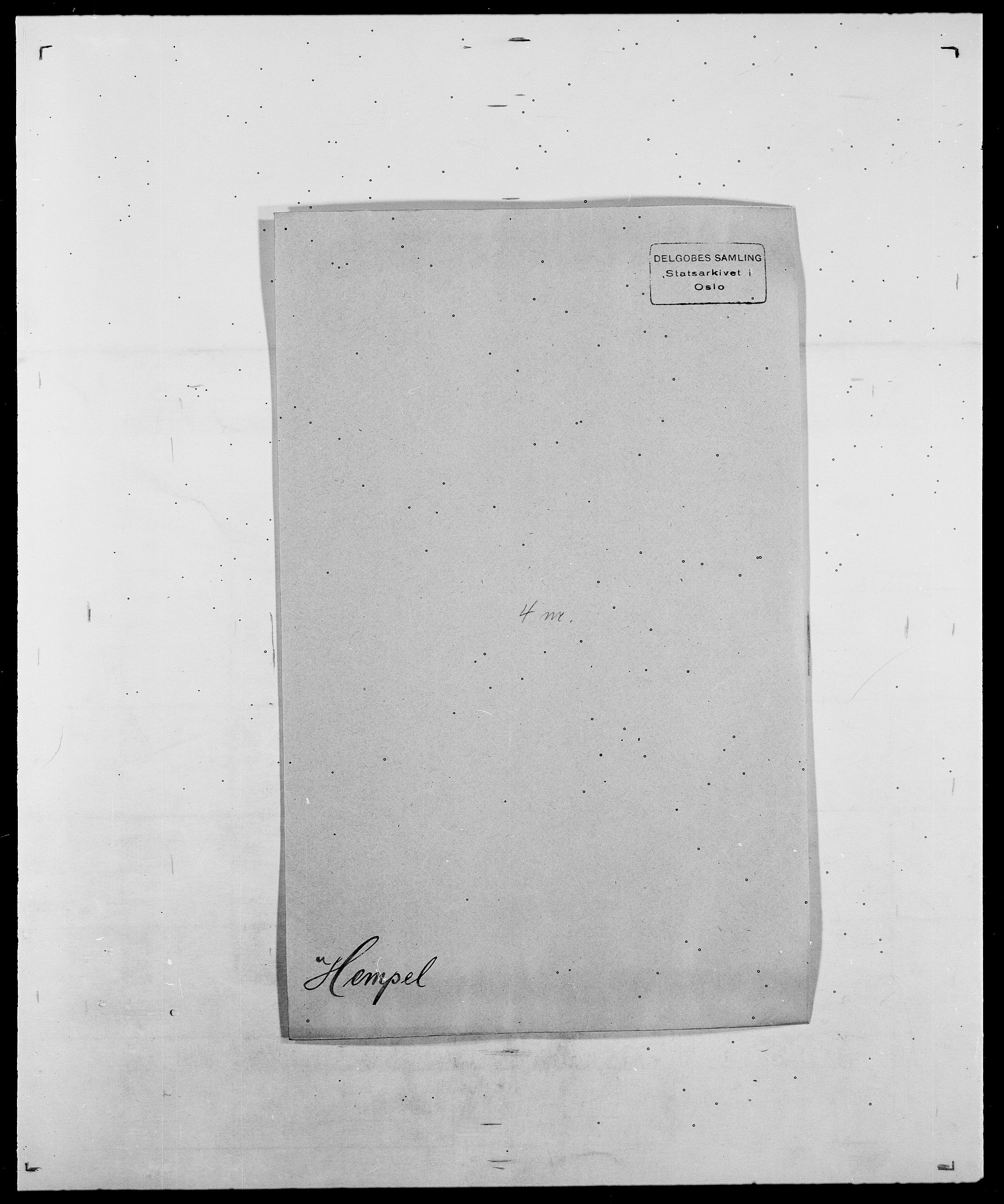 Delgobe, Charles Antoine - samling, SAO/PAO-0038/D/Da/L0017: Helander - Hjørne, p. 161