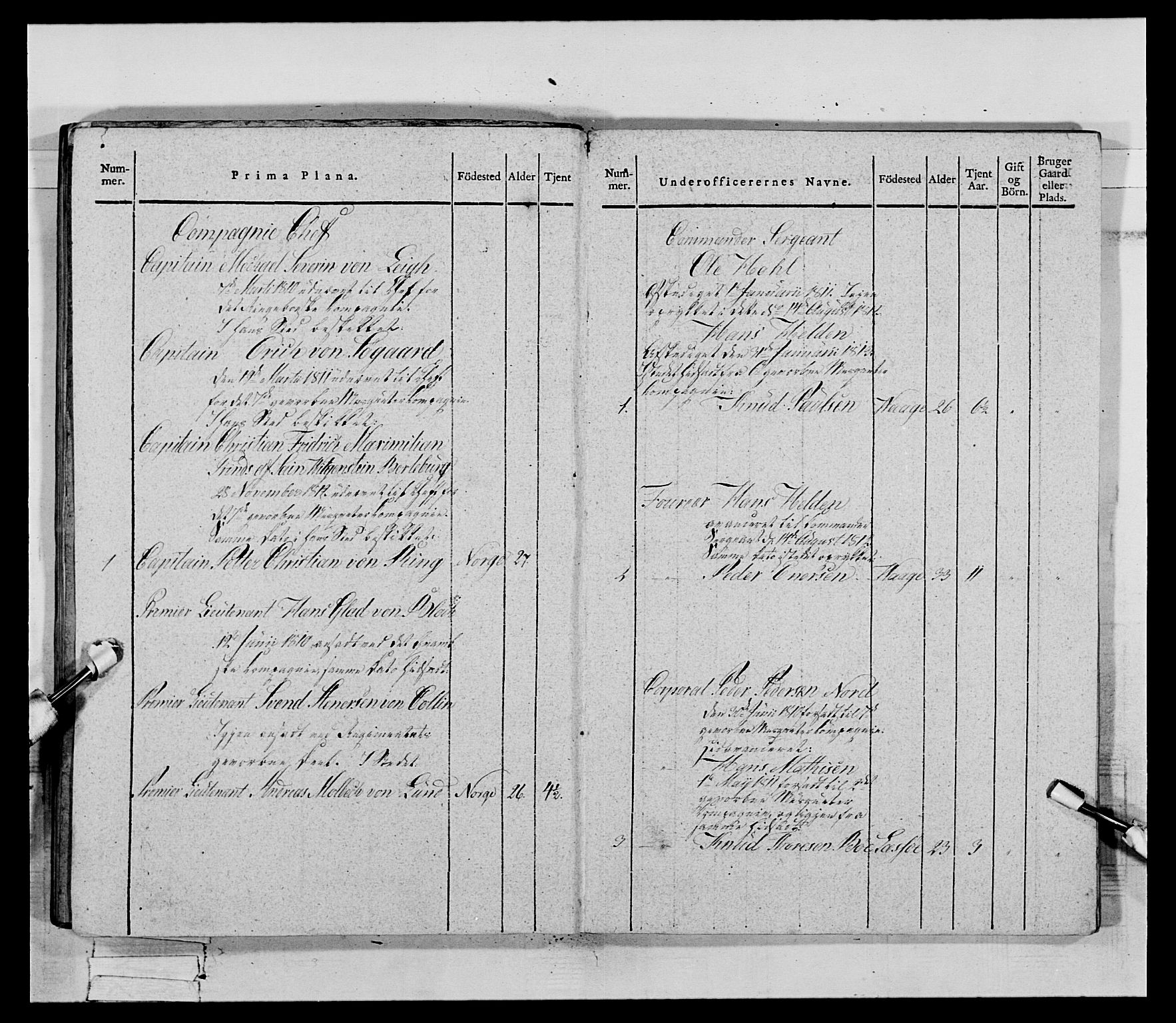 Generalitets- og kommissariatskollegiet, Det kongelige norske kommissariatskollegium, AV/RA-EA-5420/E/Eh/L0069: Opplandske gevorbne infanteriregiment, 1810-1818, p. 471