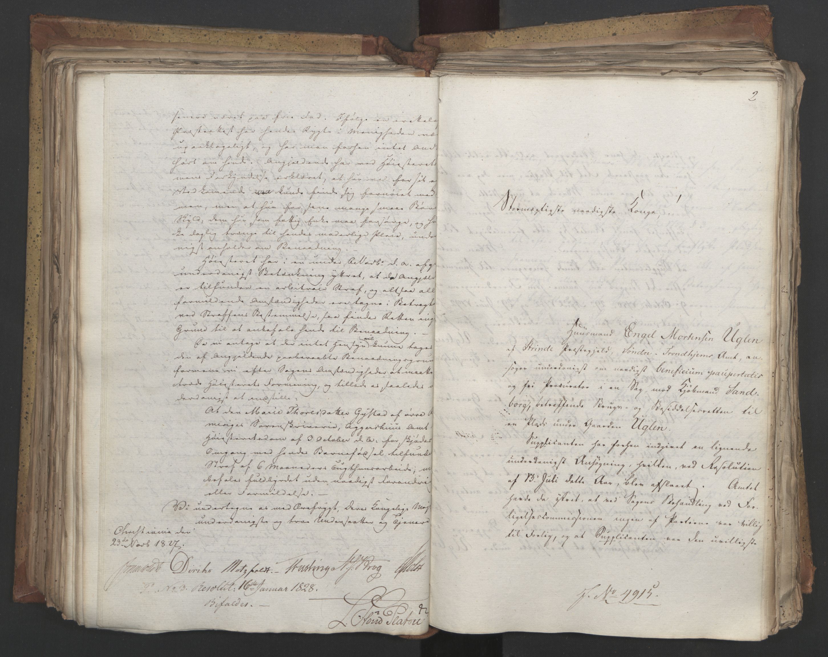 Statsrådsavdelingen i Stockholm, AV/RA-S-1003/D/Da/L0053: Regjeringsinnstillinger nr. 4800-5017, 1827, p. 359