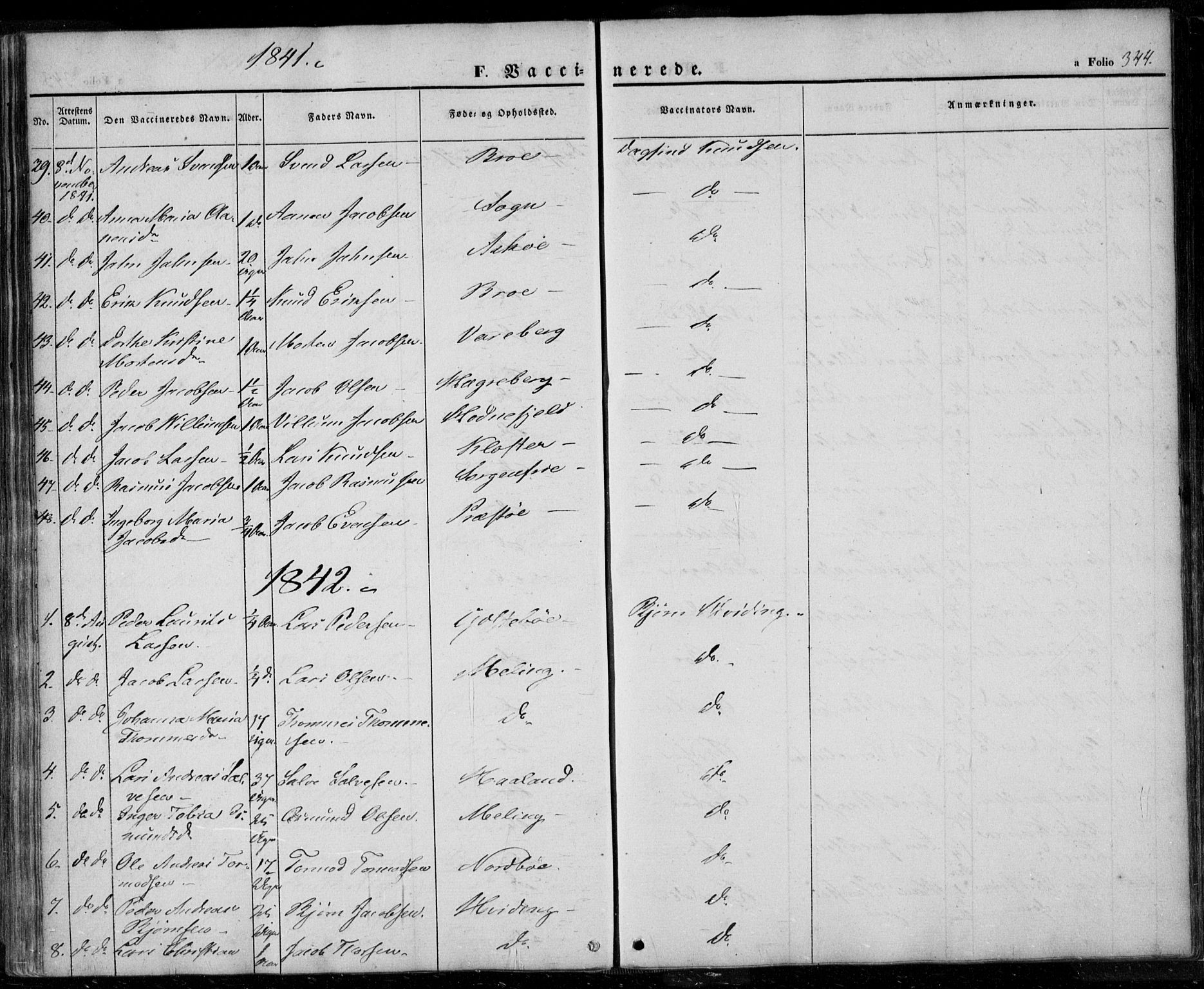 Rennesøy sokneprestkontor, AV/SAST-A -101827/H/Ha/Haa/L0005: Parish register (official) no. A 5, 1838-1859, p. 344