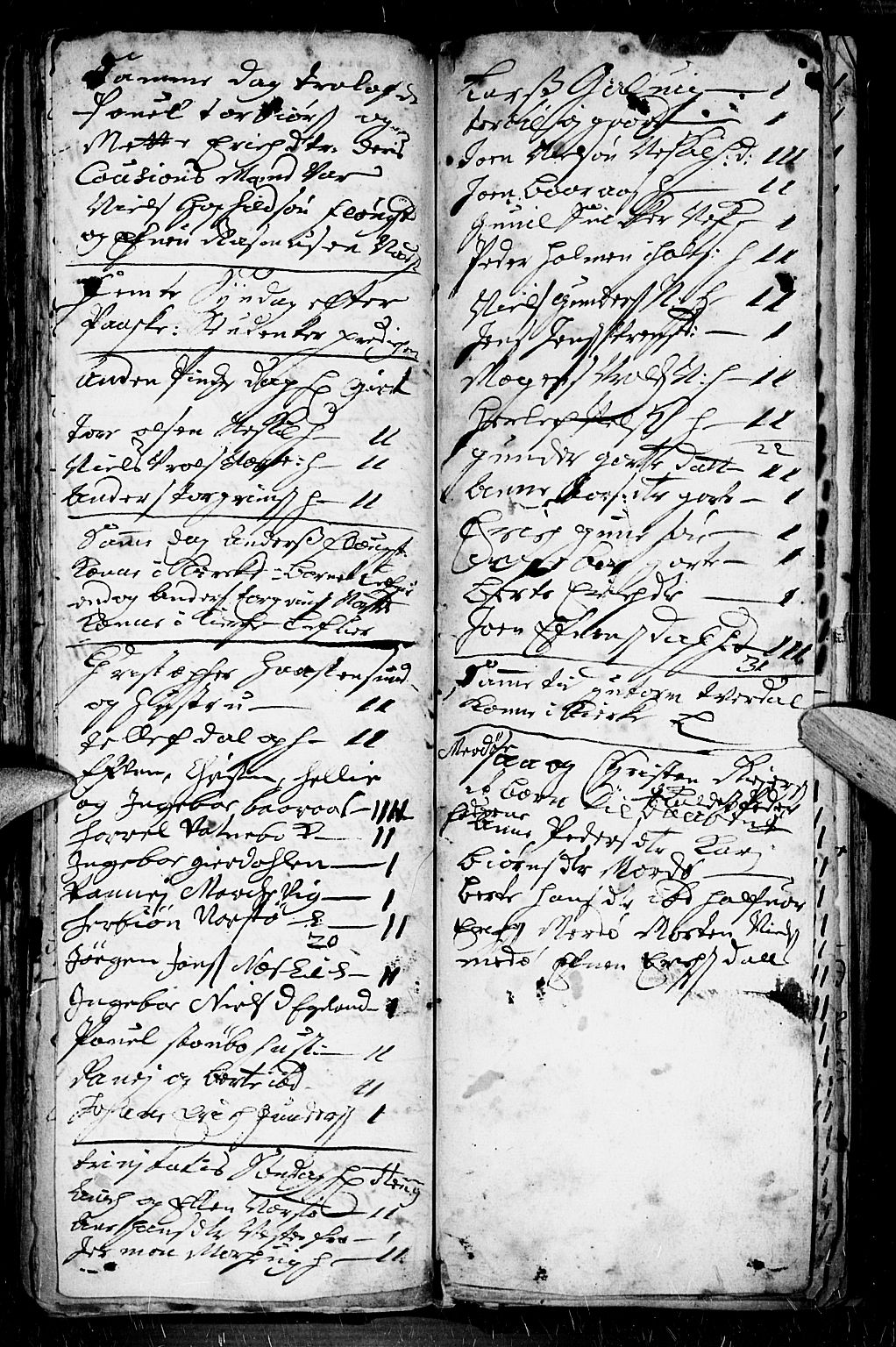 Dypvåg sokneprestkontor, AV/SAK-1111-0007/F/Fb/Fba/L0003: Parish register (copy) no. B 3, 1715-1738, p. 102