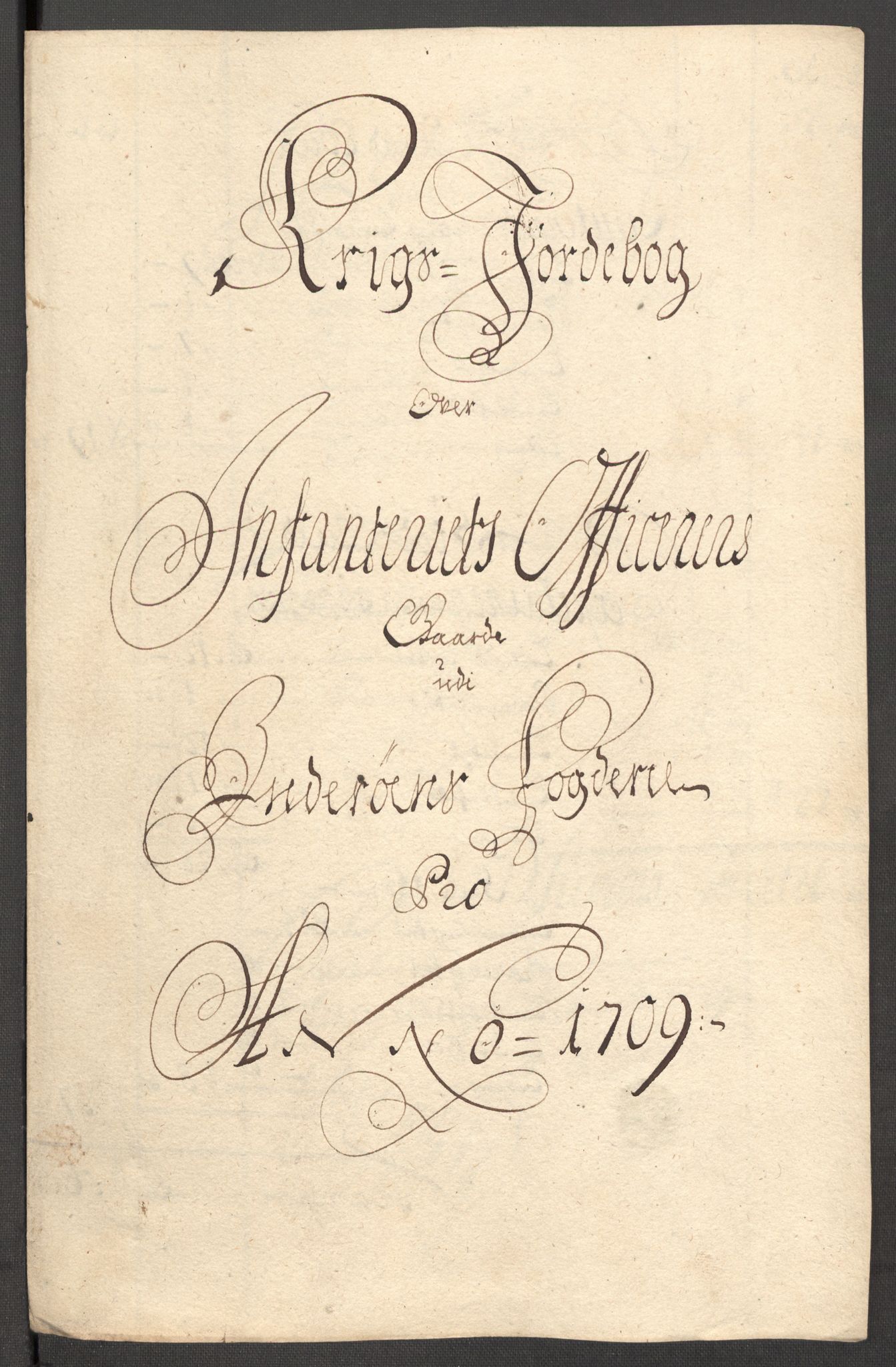 Rentekammeret inntil 1814, Reviderte regnskaper, Fogderegnskap, RA/EA-4092/R63/L4317: Fogderegnskap Inderøy, 1709, p. 193