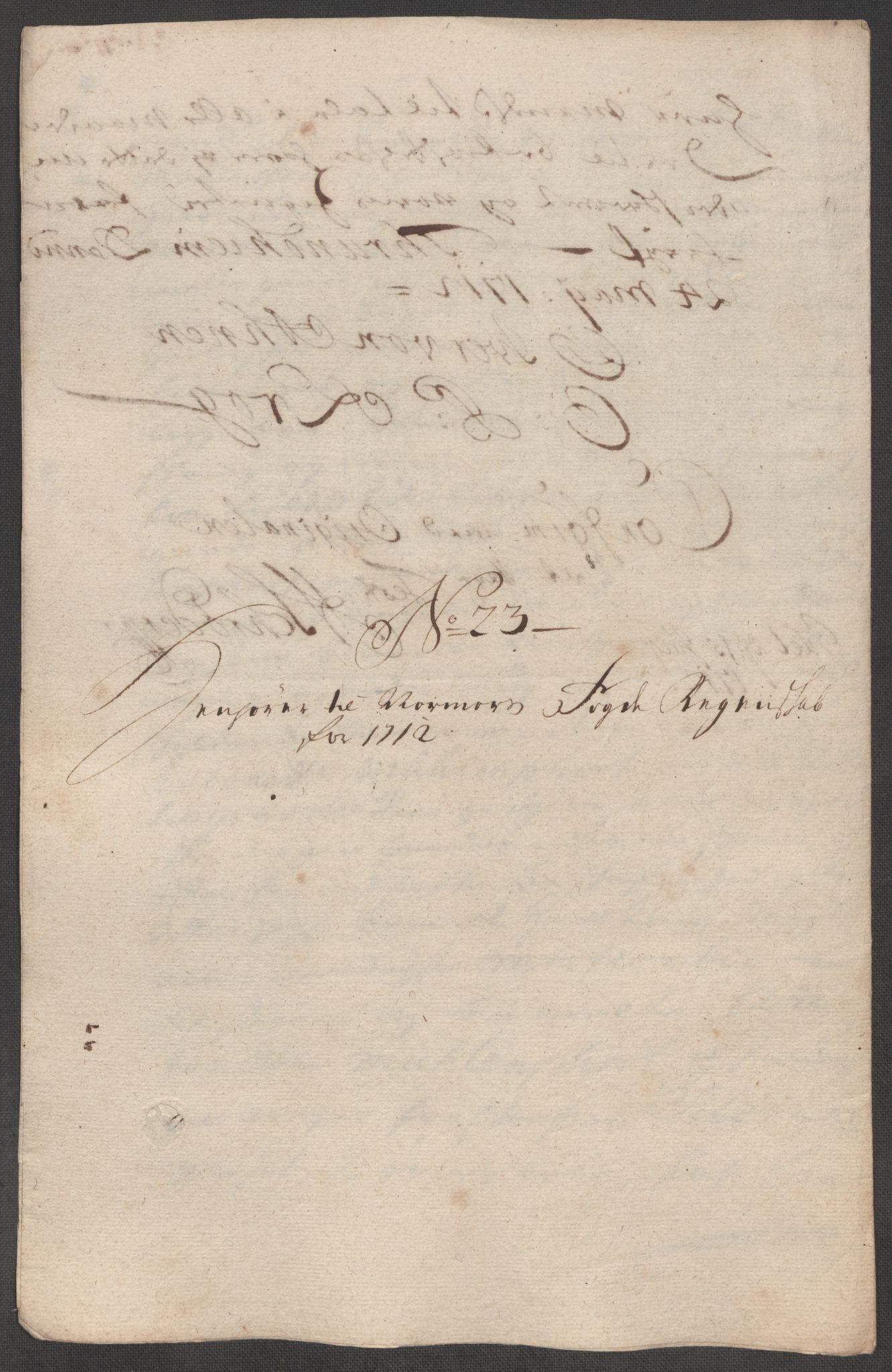 Rentekammeret inntil 1814, Reviderte regnskaper, Fogderegnskap, RA/EA-4092/R56/L3746: Fogderegnskap Nordmøre, 1712, p. 161