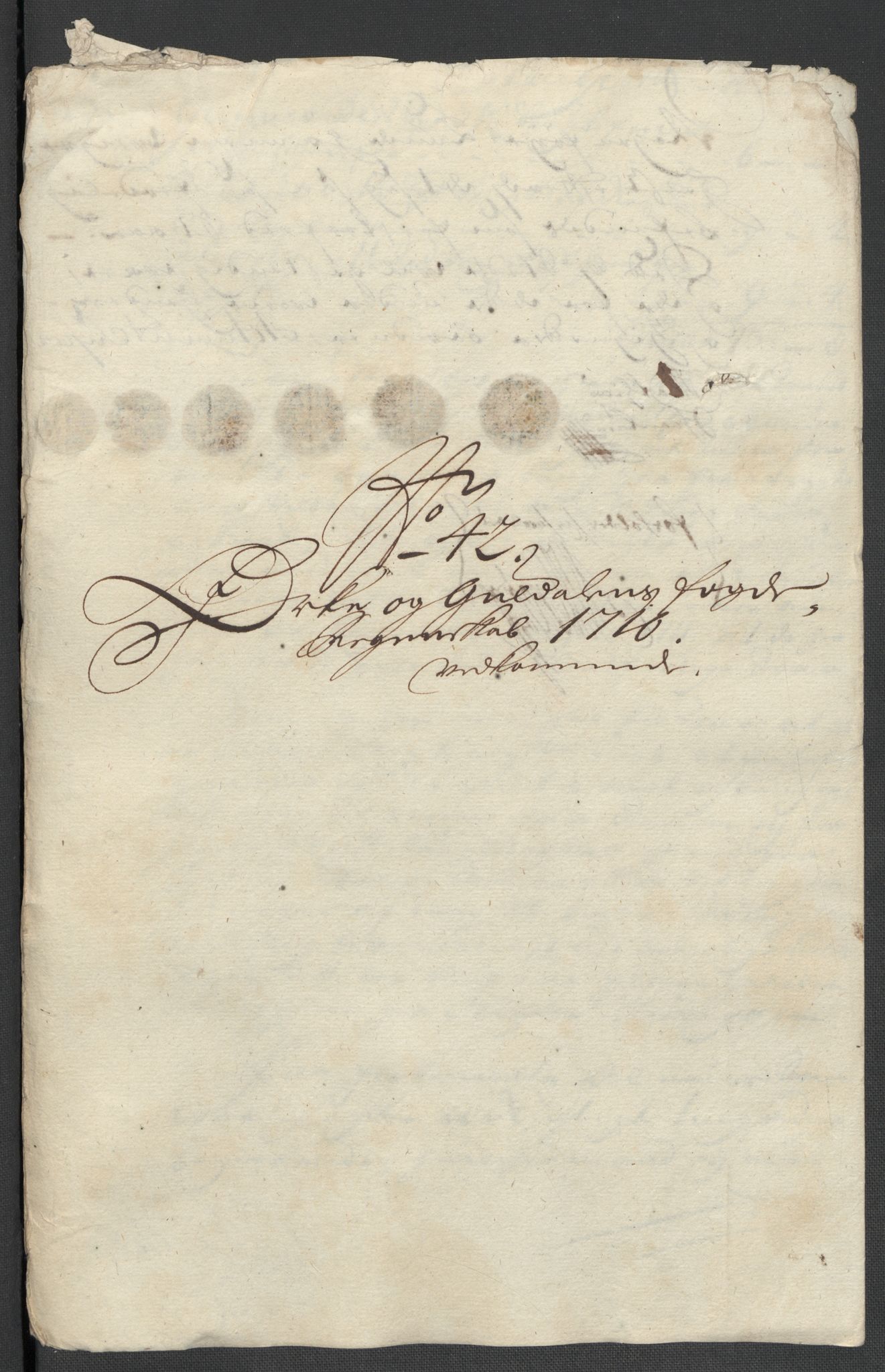 Rentekammeret inntil 1814, Reviderte regnskaper, Fogderegnskap, AV/RA-EA-4092/R60/L3960: Fogderegnskap Orkdal og Gauldal, 1710, p. 379