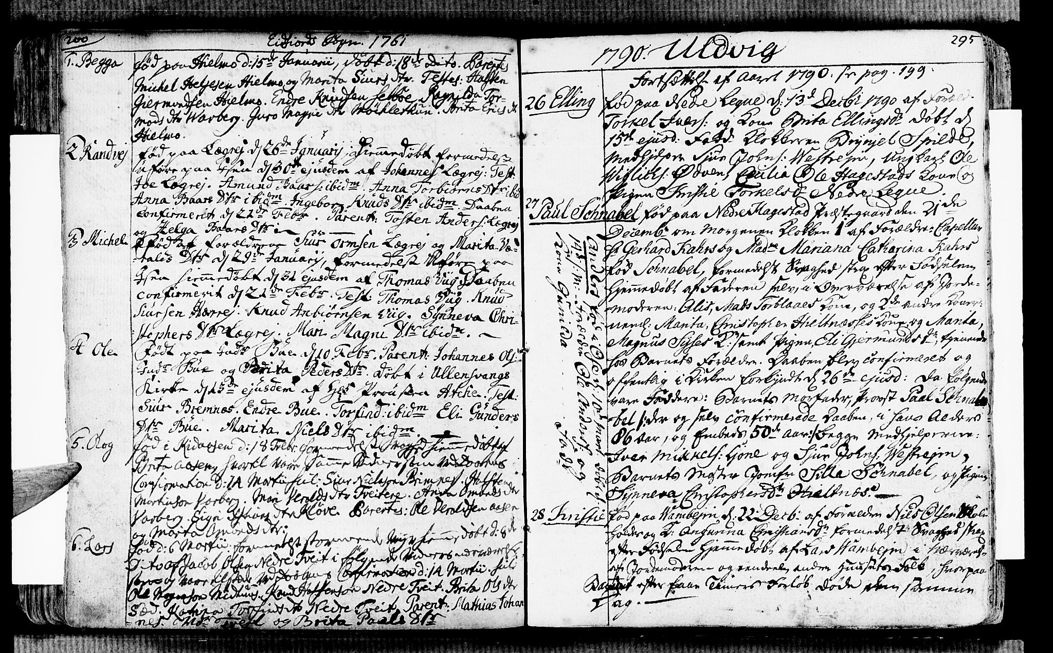 Ulvik sokneprestembete, AV/SAB-A-78801/H/Haa: Parish register (official) no. A 7, 1761-1792, p. 200-295